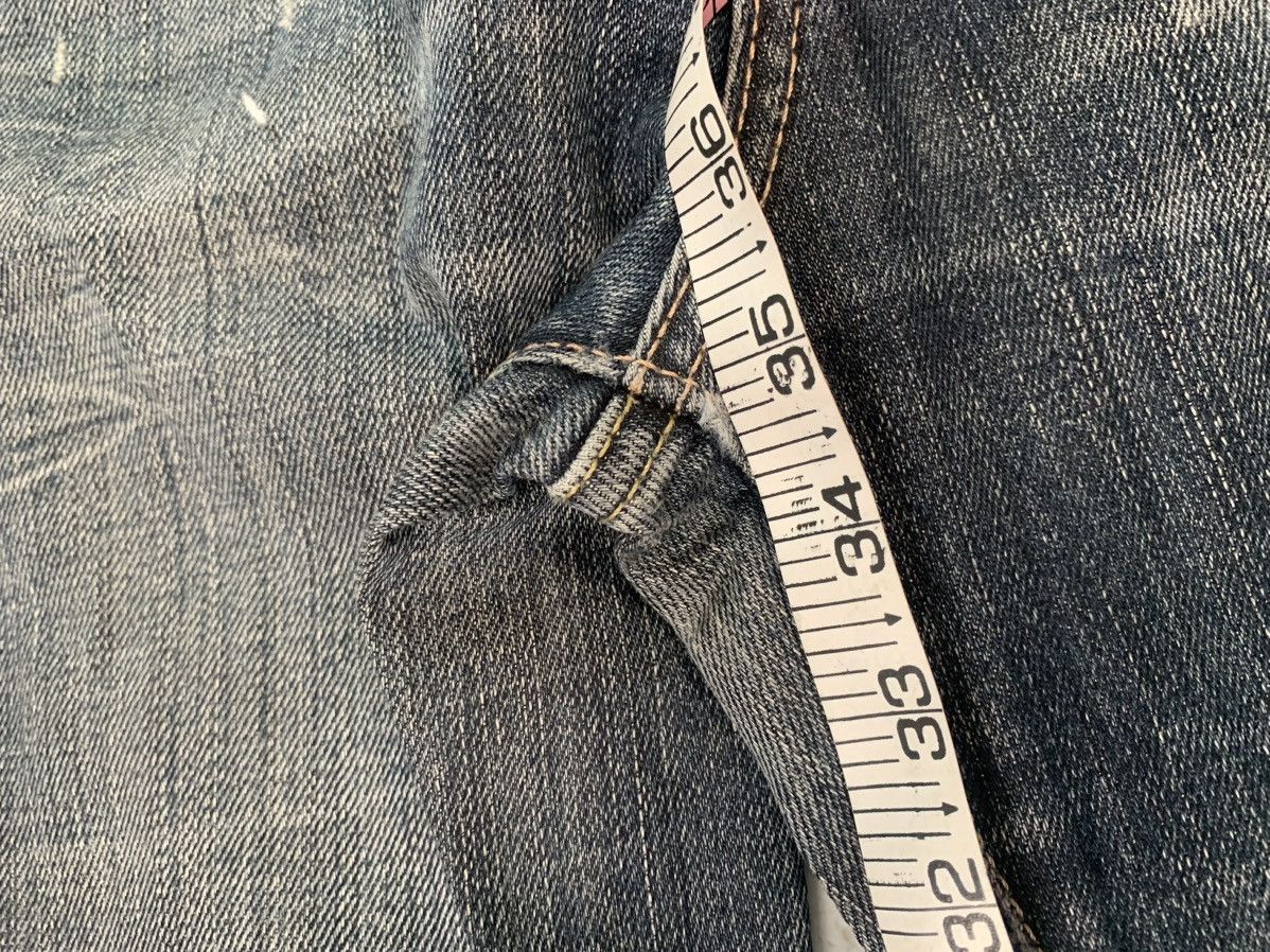 Evisu Vintage Evisu x puma skinny fit denim altered length Size US 32 / EU 48 - 15 Thumbnail