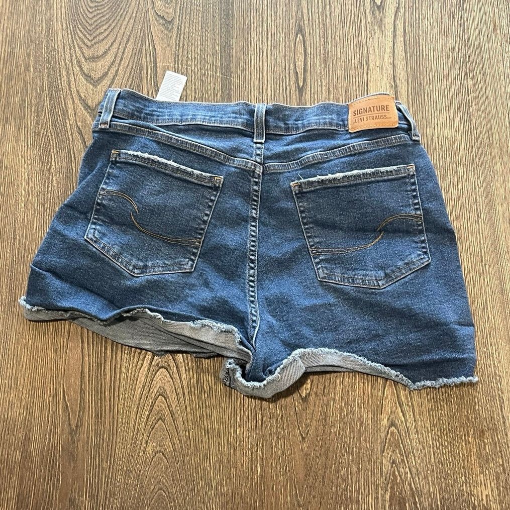 Levi's Signature By Levi Strauss & Co. Heritage Hi-Rise Shorts 16 Size 38" / US 16 / IT 52 - 6 Thumbnail