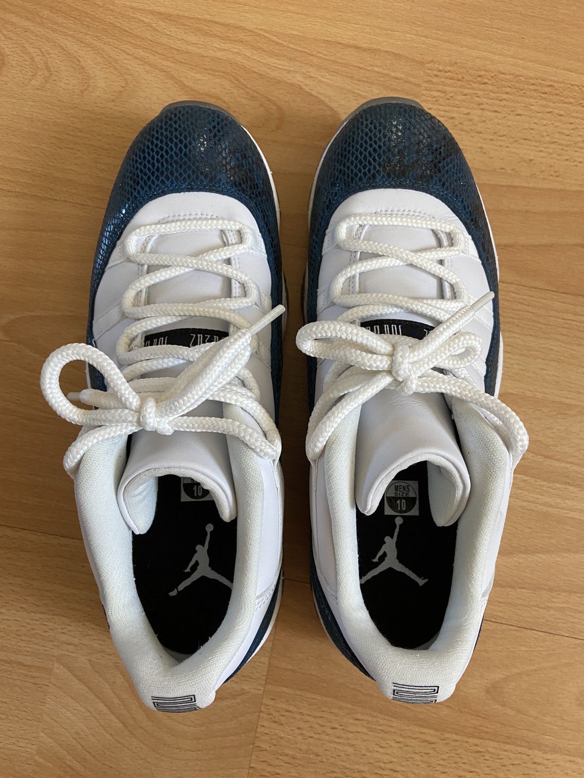 Jordan Brand × Nike Air Jordan 11 Retro Low ‘Navy Snakeskin’ Size US 10 / EU 43 - 6 Thumbnail