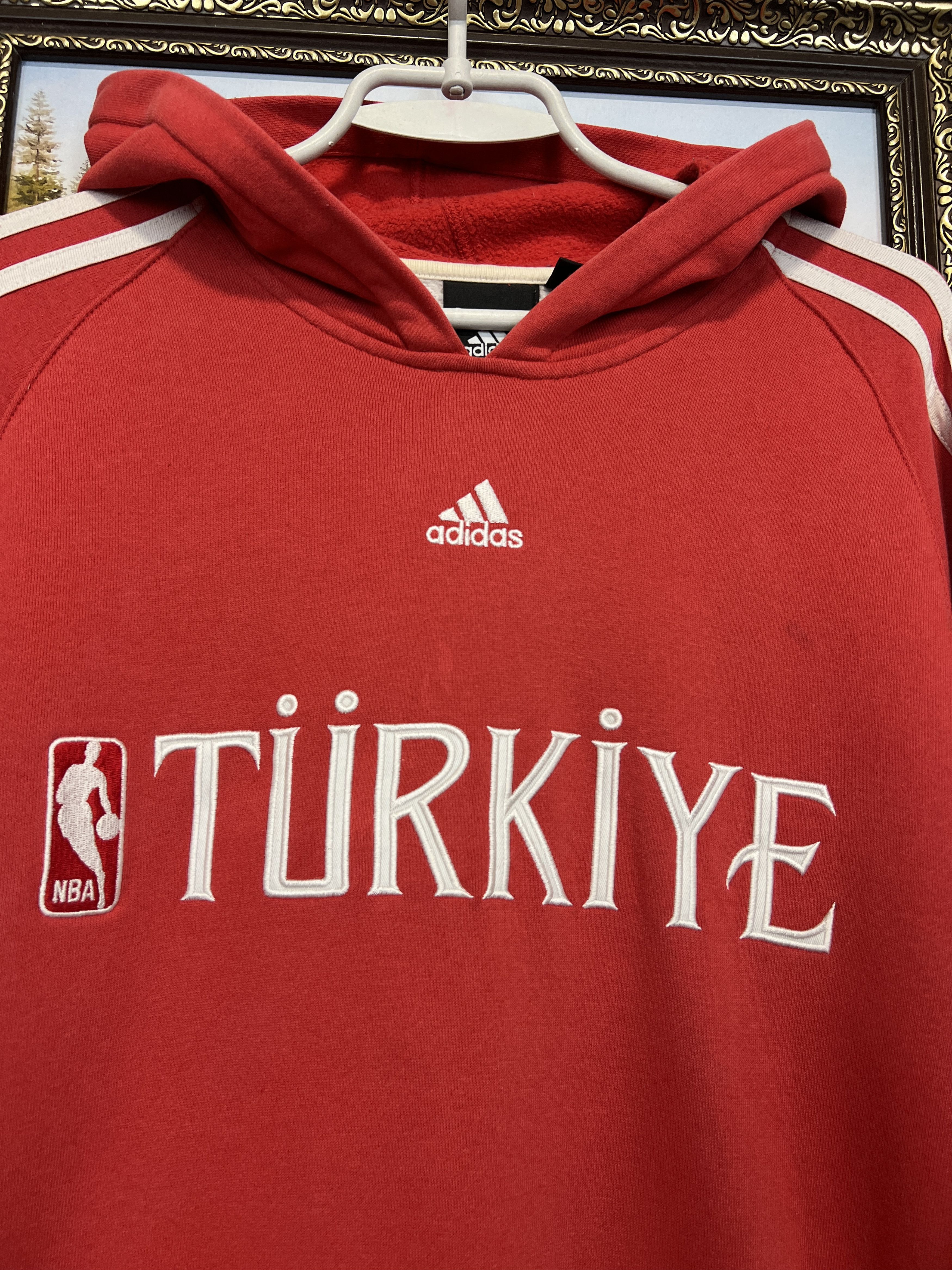 Adidas Vintage Adidas Turkey Basketball Team Hoodie Jacket National Size US M / EU 48-50 / 2 - 3 Thumbnail