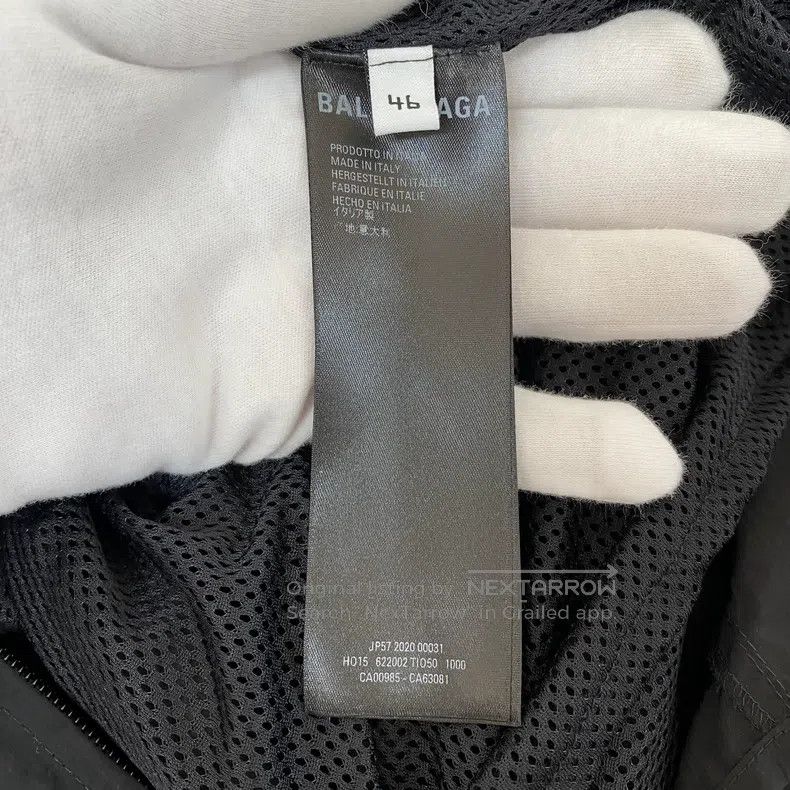 Balenciaga Balenciaga Black Windbreaker Size US S / EU 44-46 / 1 - 8 Thumbnail