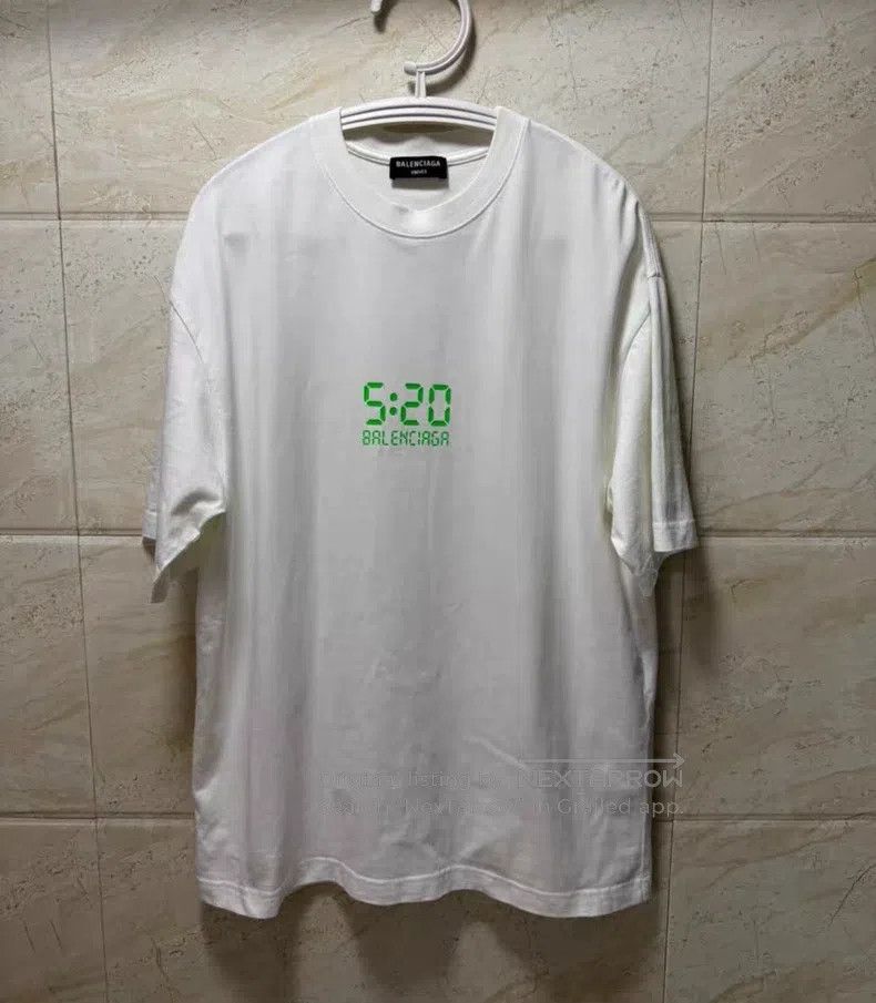 Balenciaga Balenciaga 520 round neck loose short sleeve Size US XS / EU 42 / 0 - 1 Thumbnail