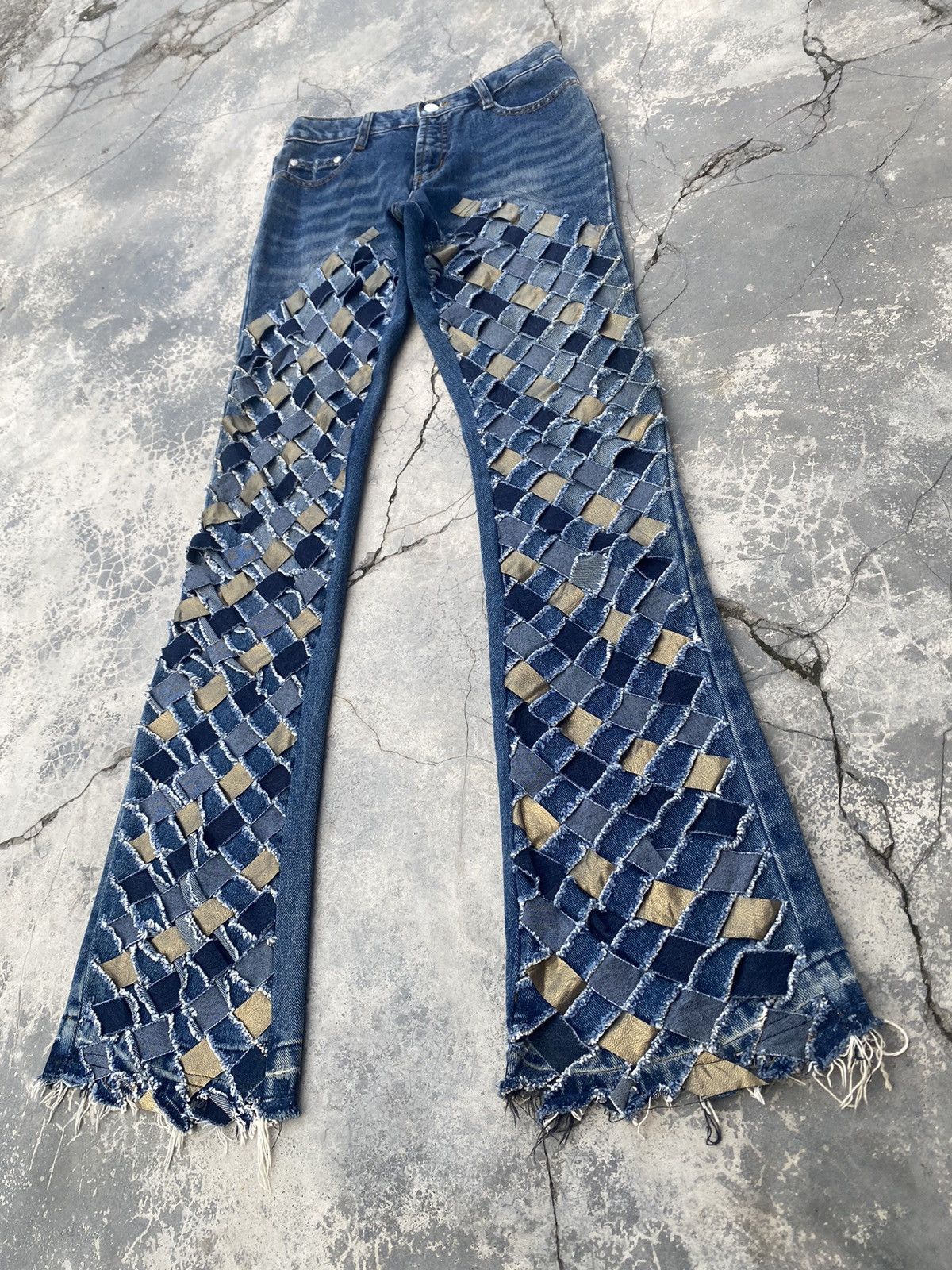 If Six Was Nine × Japanese Brand ANZUER JAPAN Braided Flare Size US 27 - 2 Thumbnail