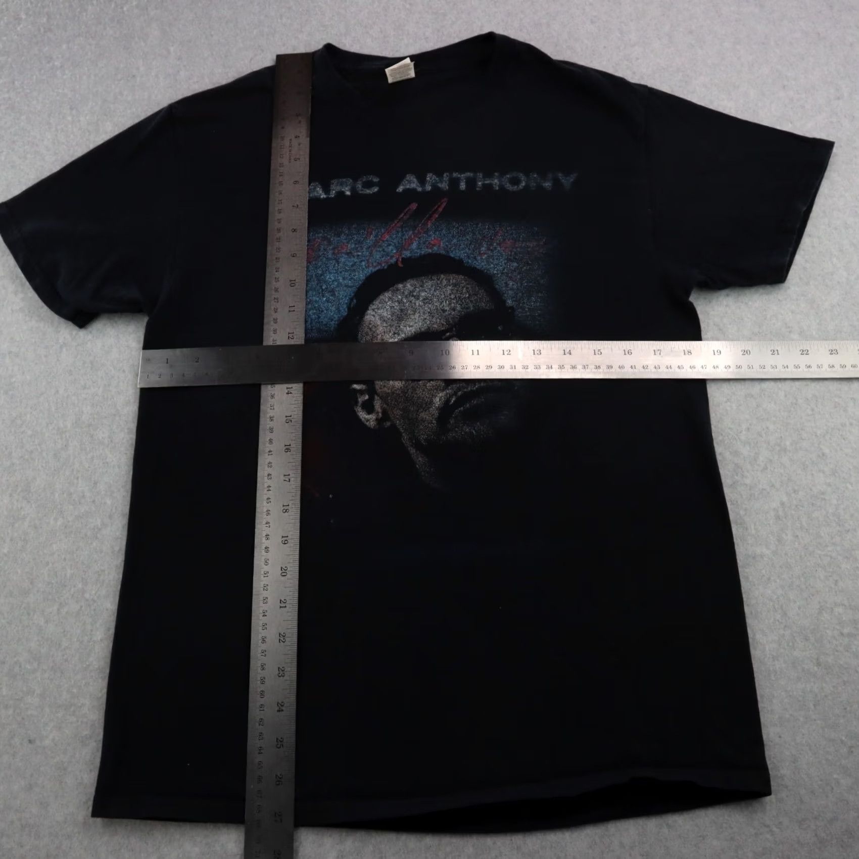 Fruit Of The Loom MENS T-Shirt Medium Black Fruit of the Loom Shirt Mens Size M Short Sleeve Solid Logo Music 90s Rare Size US M / EU 48-50 / 2 - 3 Thumbnail