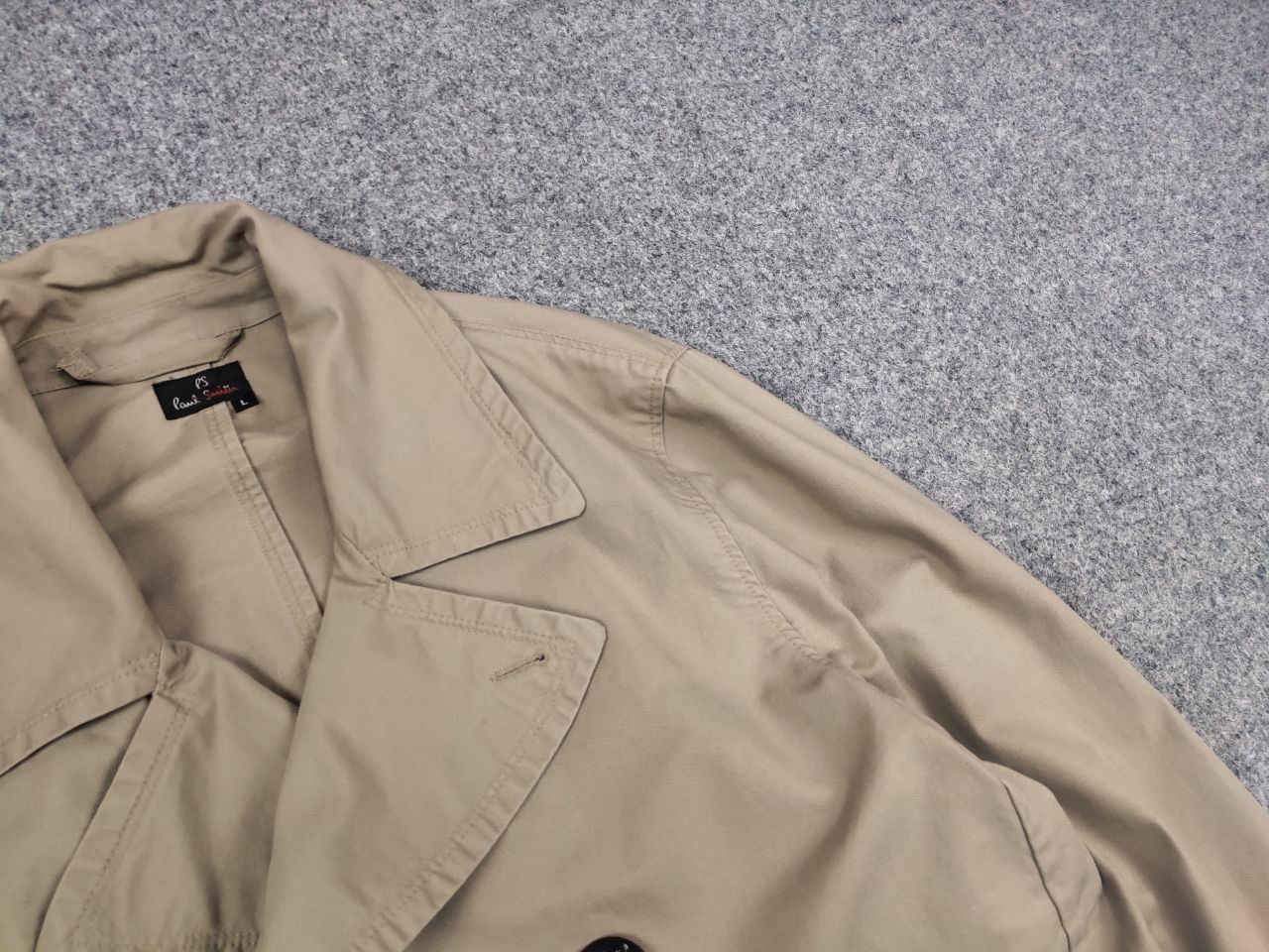 Paul Smith Vintage Paul Smith Design Double-breasted Canvas coat Jacket Size US L / EU 52-54 / 3 - 9 Thumbnail