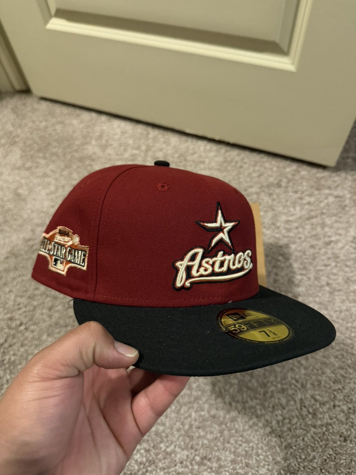 Hat Club 7 3/8 Hat Club Houston Astros 2004 ASG Fitted Size ONE SIZE - 1 Thumbnail