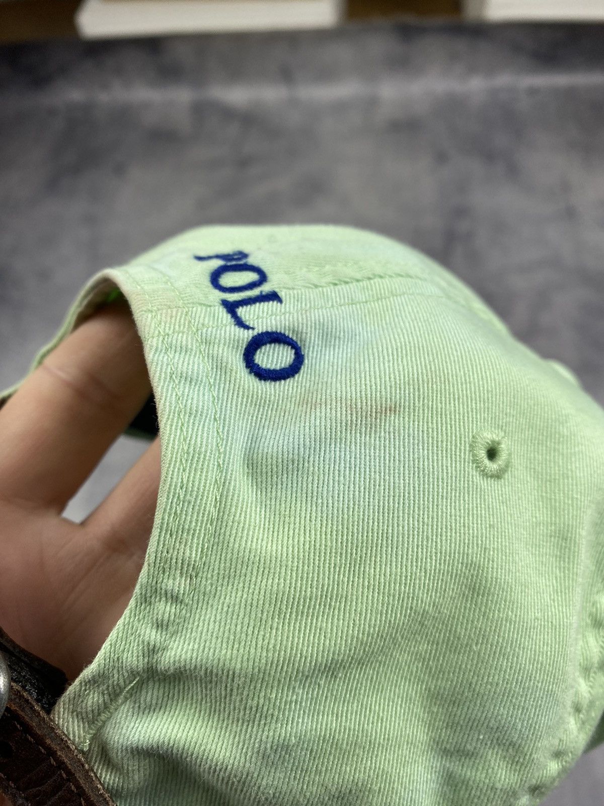 Polo Ralph Lauren × Vintage Vintage Polo Ralph Lauren Hype Cap Hat Embroidered Logo 90s Size ONE SIZE - 13 Thumbnail