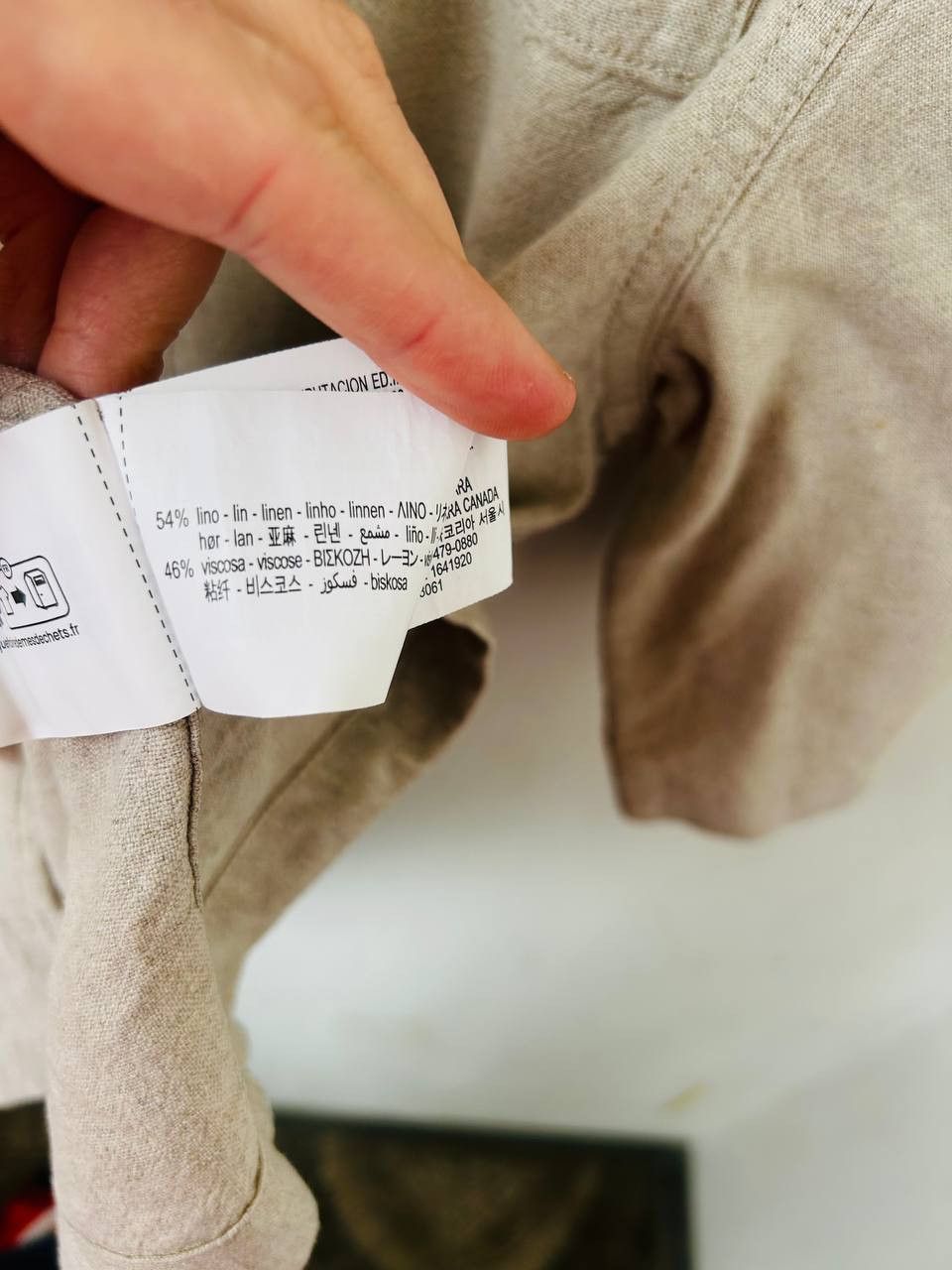 Zara Zara linen shirt #190 Size US M / EU 48-50 / 2 - 2 Thumbnail