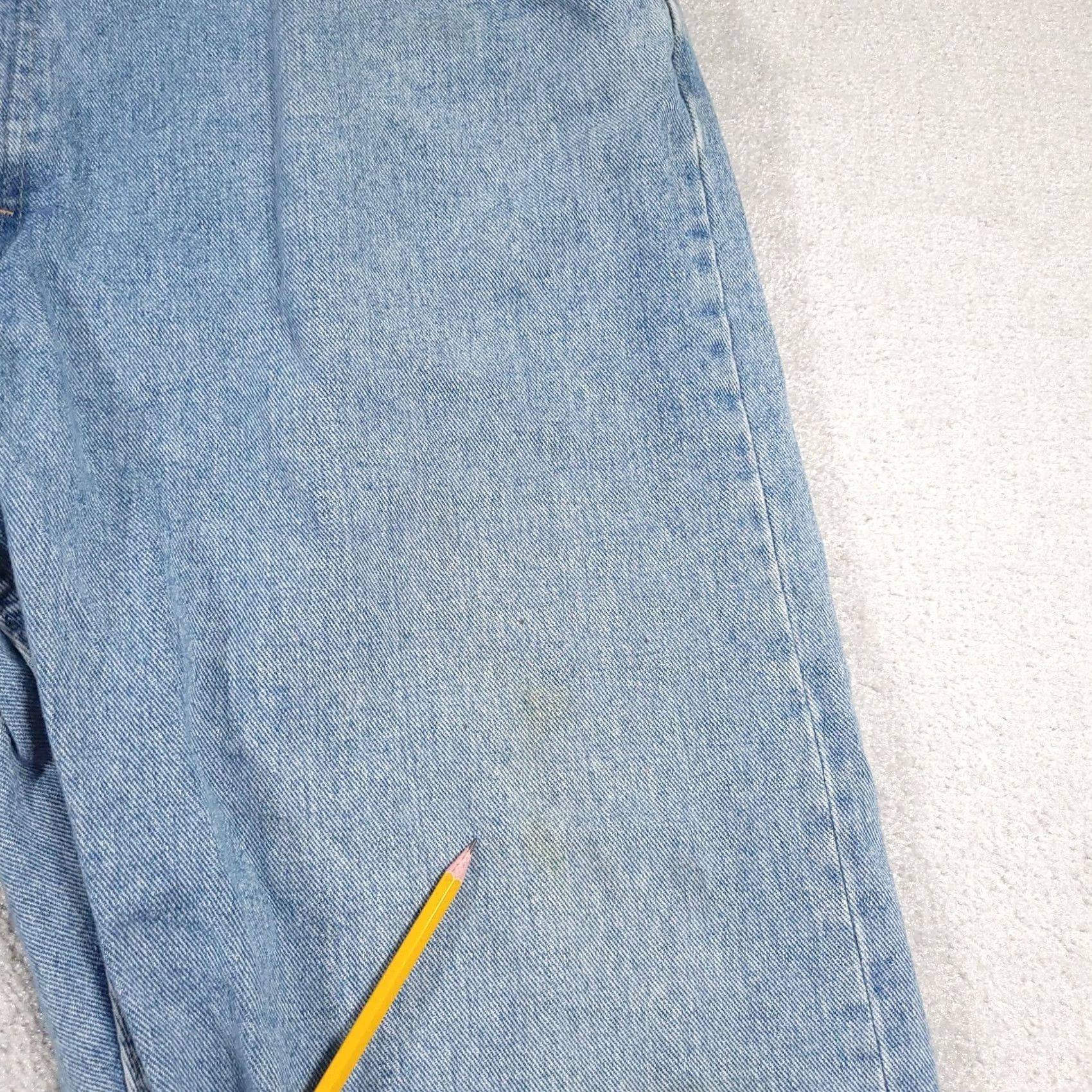 Wrangler VINTAGE Wrangler Jeans Mens 42x30 Denim Relaxed Fit Workwear Grunge Medium Wash Mens Jeans Straight 5-Pocket Grunge Size US 42 / EU 58 - 7 Thumbnail