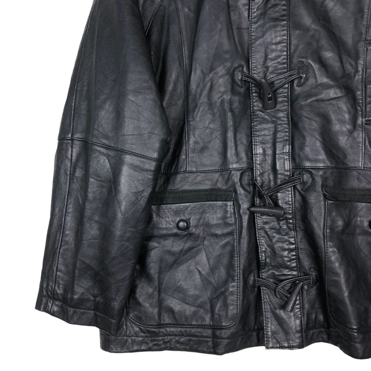 Japanese Brand 🔥Vintage Biker Leather Jacket Donobio Blanket Issey Miyake Size US M / EU 48-50 / 2 - 4 Thumbnail