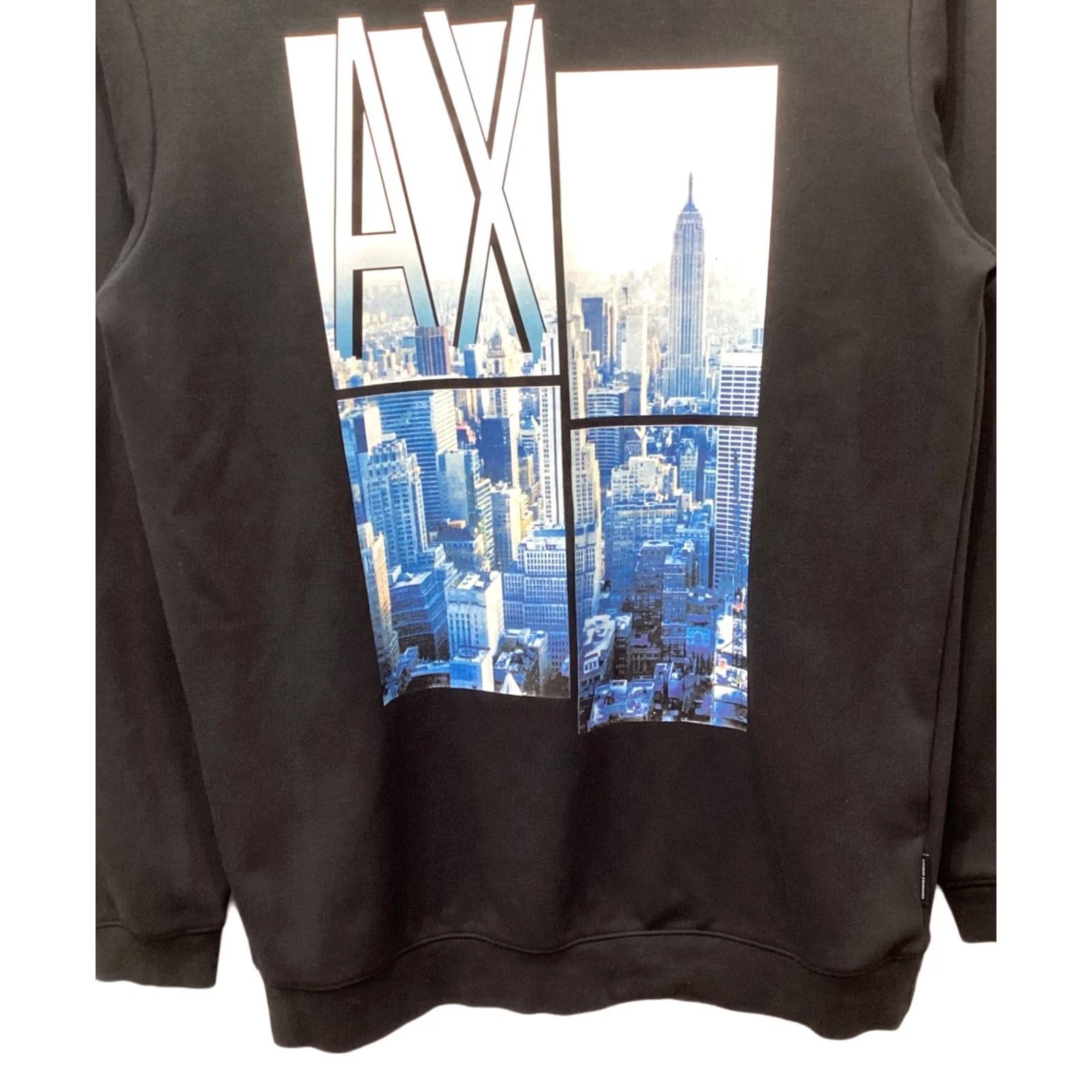 Armani Exchange ARMANI EXCHANGE Sweatshirt Black Men M Graphics Sweat Size: M Black Men Size US M / EU 48-50 / 2 - 4 Thumbnail