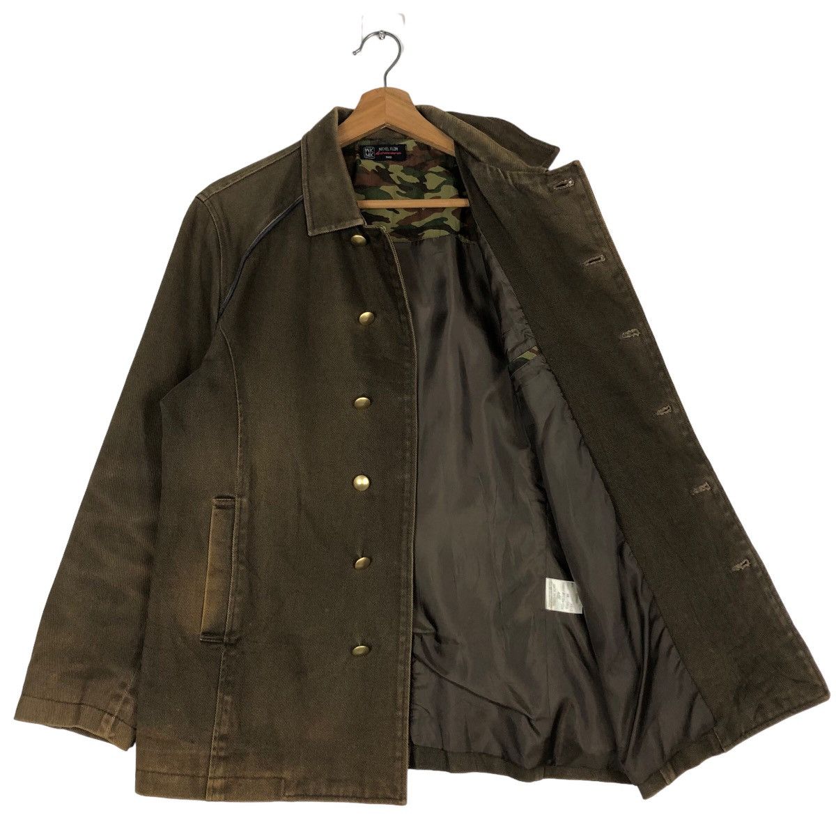 Japanese Brand Vtg Chore Work Jacket Michel Klein Homme Paris Issey Miyake Size US M / EU 48-50 / 2 - 11 Thumbnail