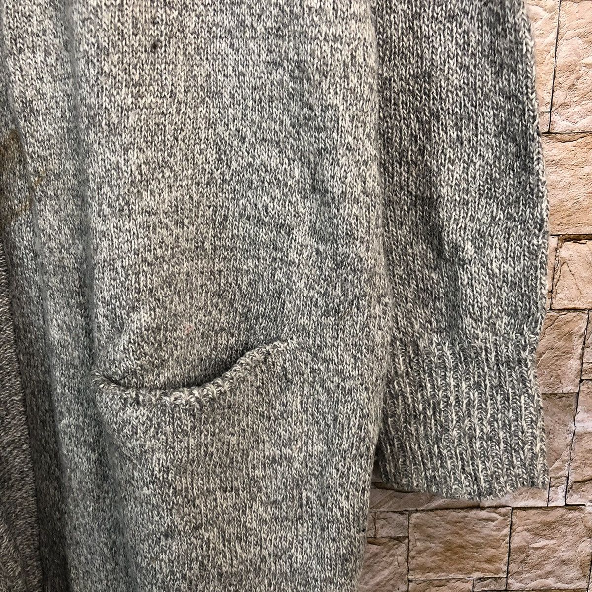 Japanese Brand Spray Premium Grey Cardigan Knitwear #A1205 Size US L / EU 52-54 / 3 - 8 Thumbnail