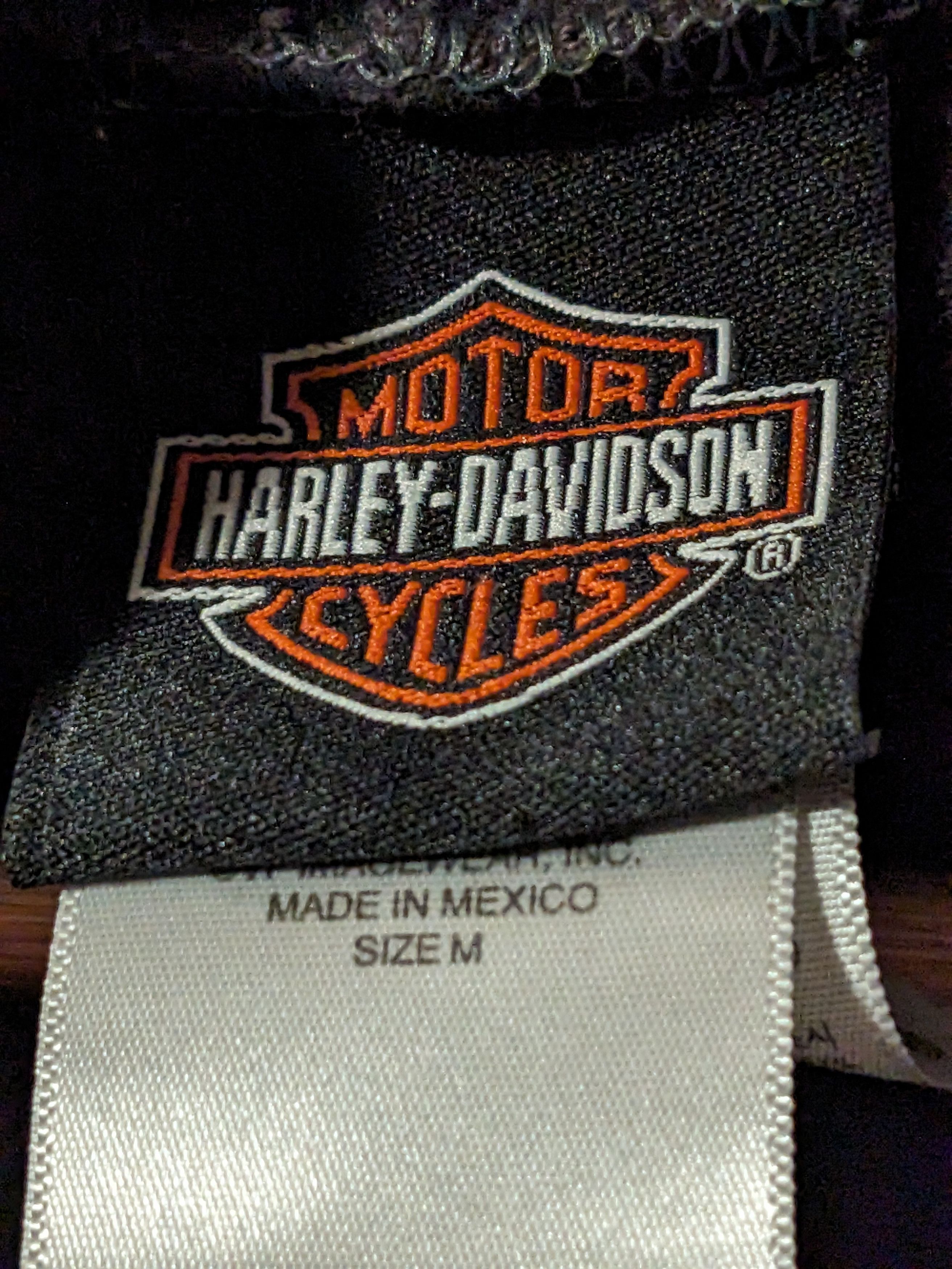 Designer × Harley Davidson Vintage 2008 Harley Davidson Woman's Medium Hoodie Size M / US 6-8 / IT 42-44 - 4 Thumbnail