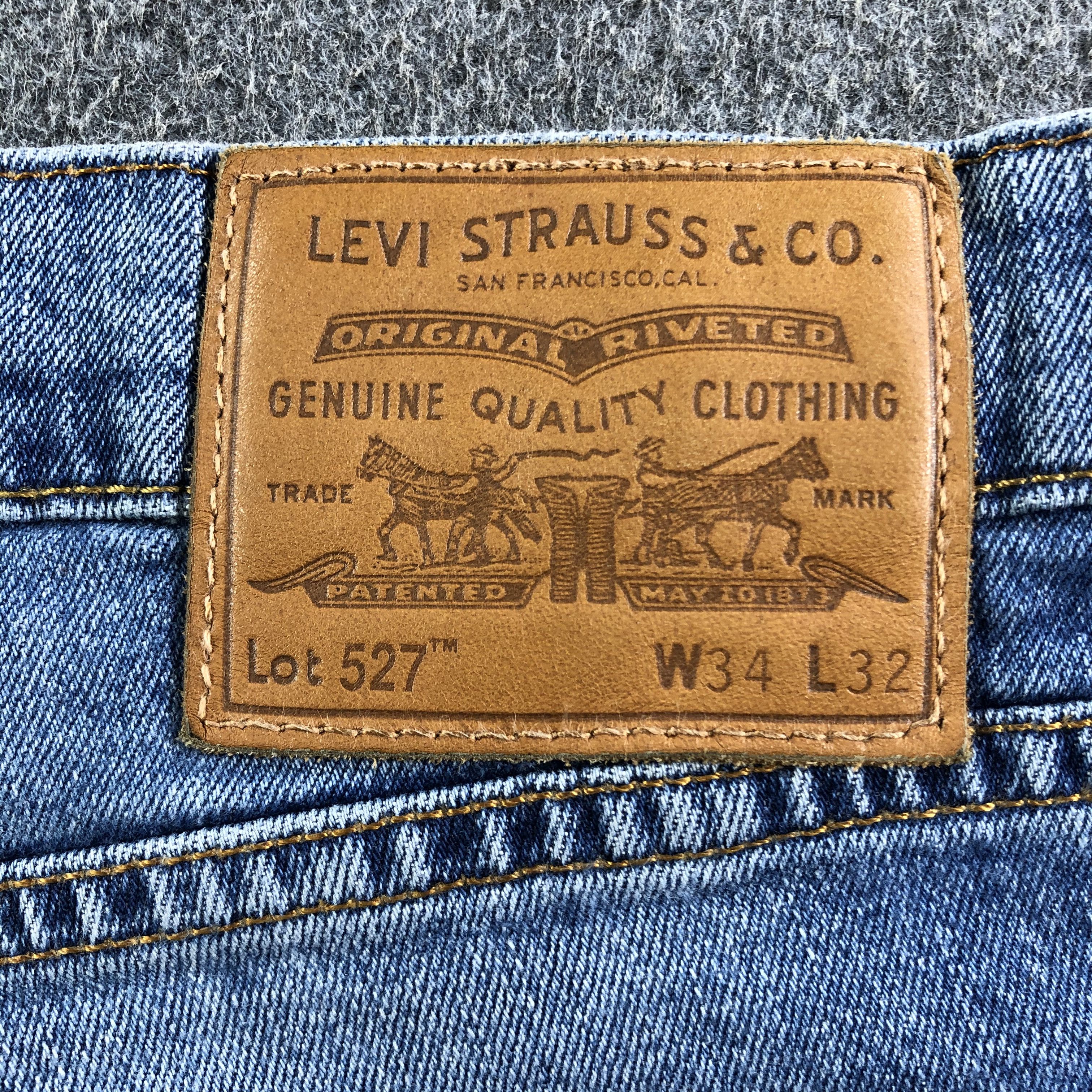 Levi's Vintage Blue Wash Levis 527 Jeans-J3712 Size US 34 / EU 50 - 5 Thumbnail