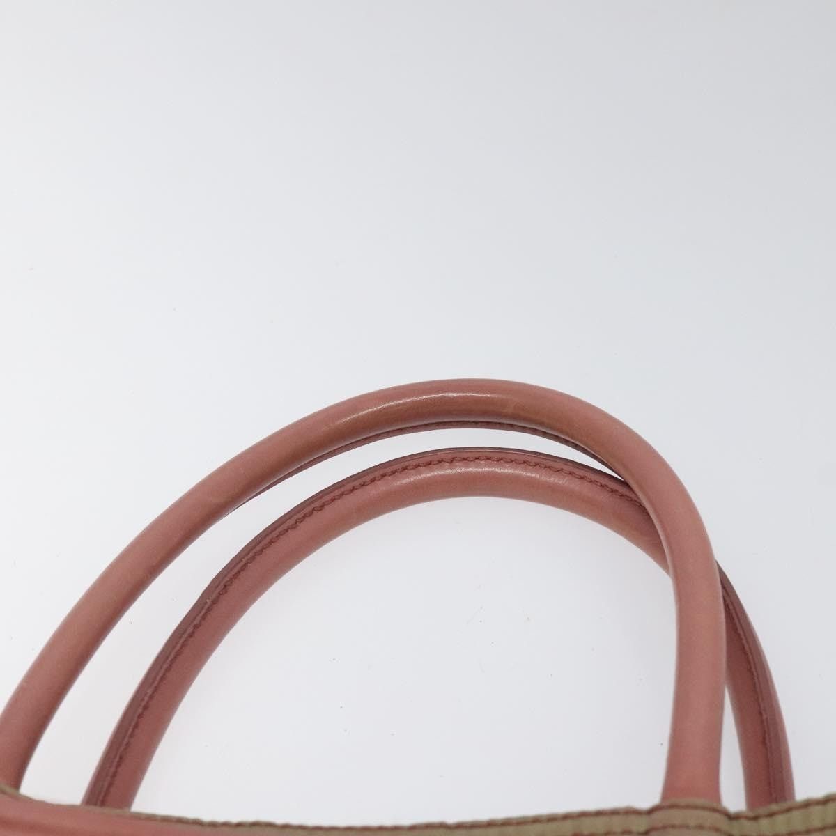 Prada PRADA Hand Bag Nylon Pink Gold Size ONE SIZE - 8 Thumbnail