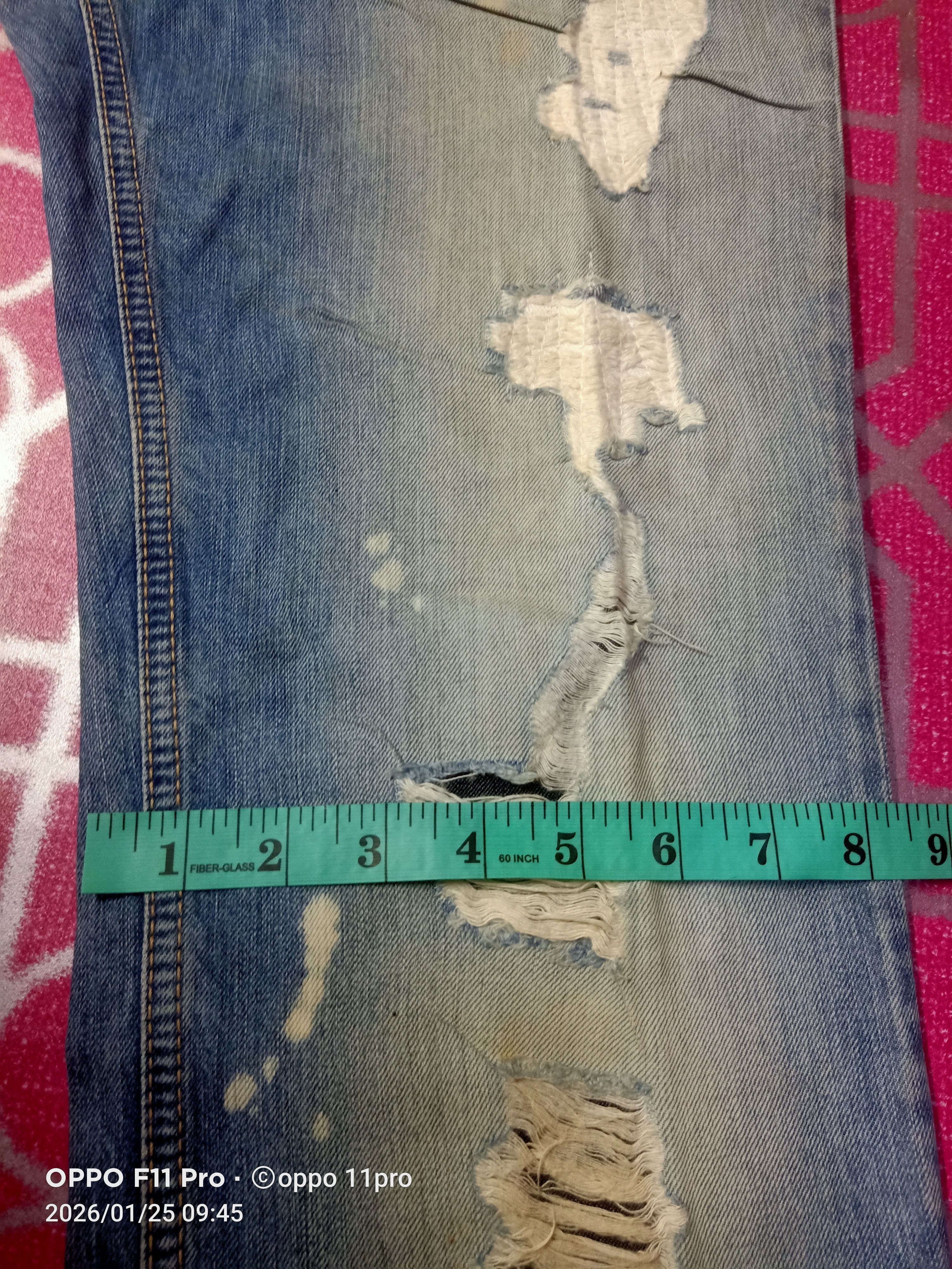 Antony Morato Antony Morato Distressdenim SlimFit Men Size US 38 / EU 54 - 18 Thumbnail