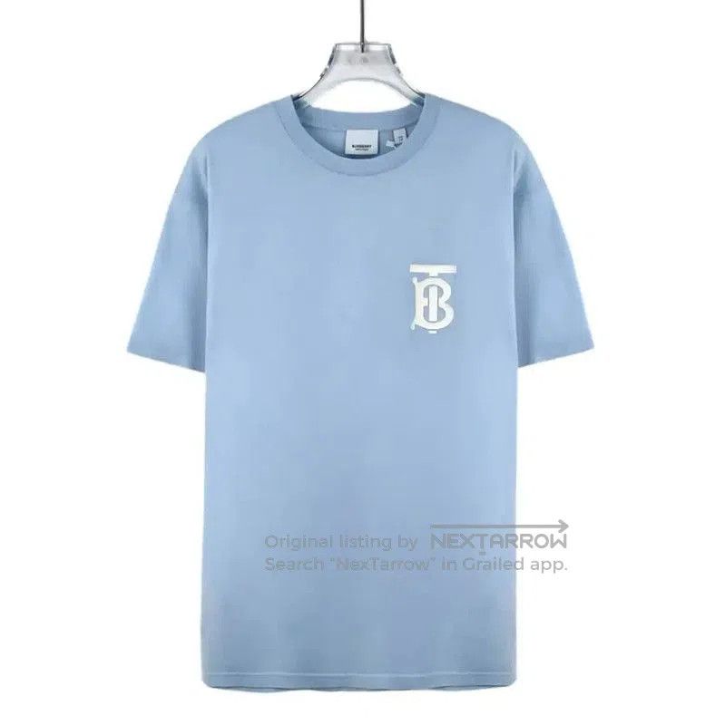 Burberry Burberry Men's Light Blue Cotton T. Size US XS / EU 42 / 0 - 1 Thumbnail