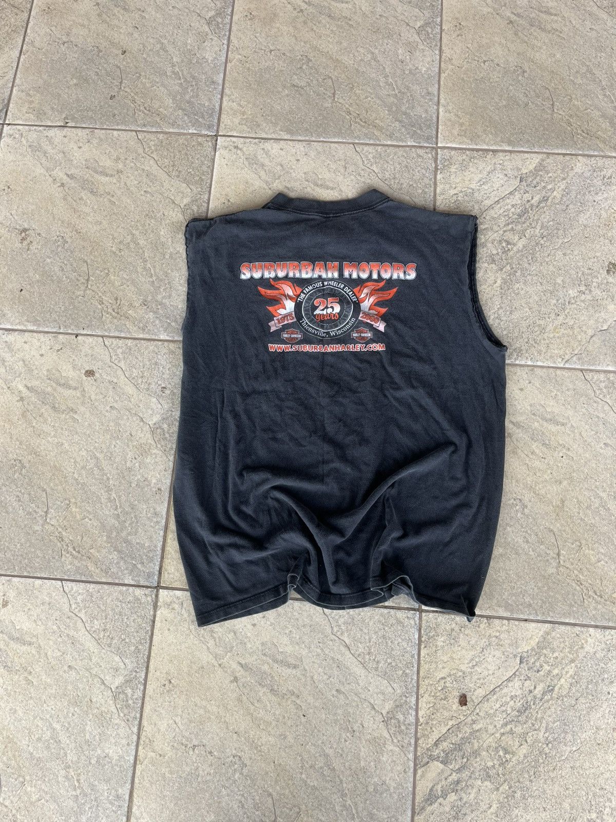 Harley Davidson Vintage 2000 harley davidson tee Size US XL / EU 56 / 4 - 2 Thumbnail