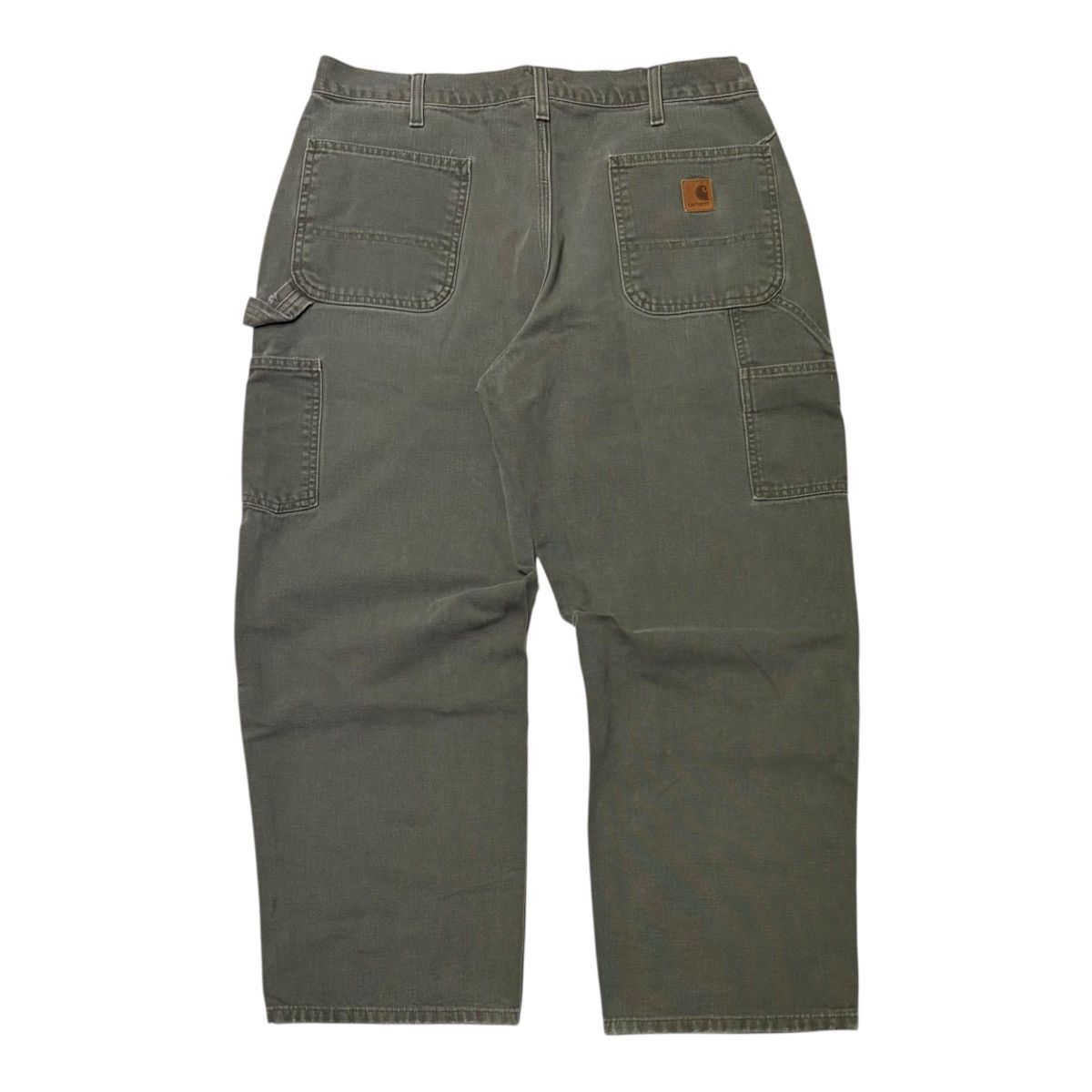 Carhartt Vintage Carhartt Carpenter Pants Olive Size US 38 / EU 54 - 2 Thumbnail
