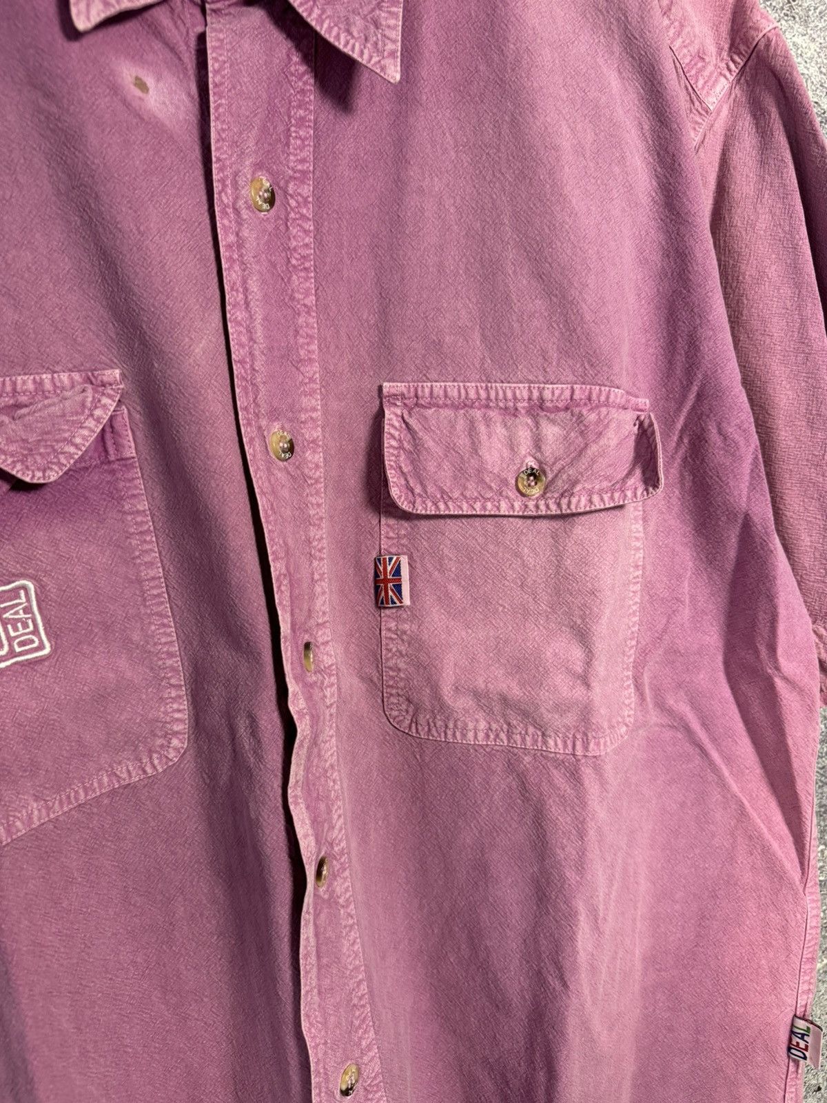 Brain Dead × Flannel × Japanese Brand Oversize Shirt Pink Deal Oldmoney vintage y2k sk8 XL size Size US XL / EU 56 / 4 - 9 Thumbnail