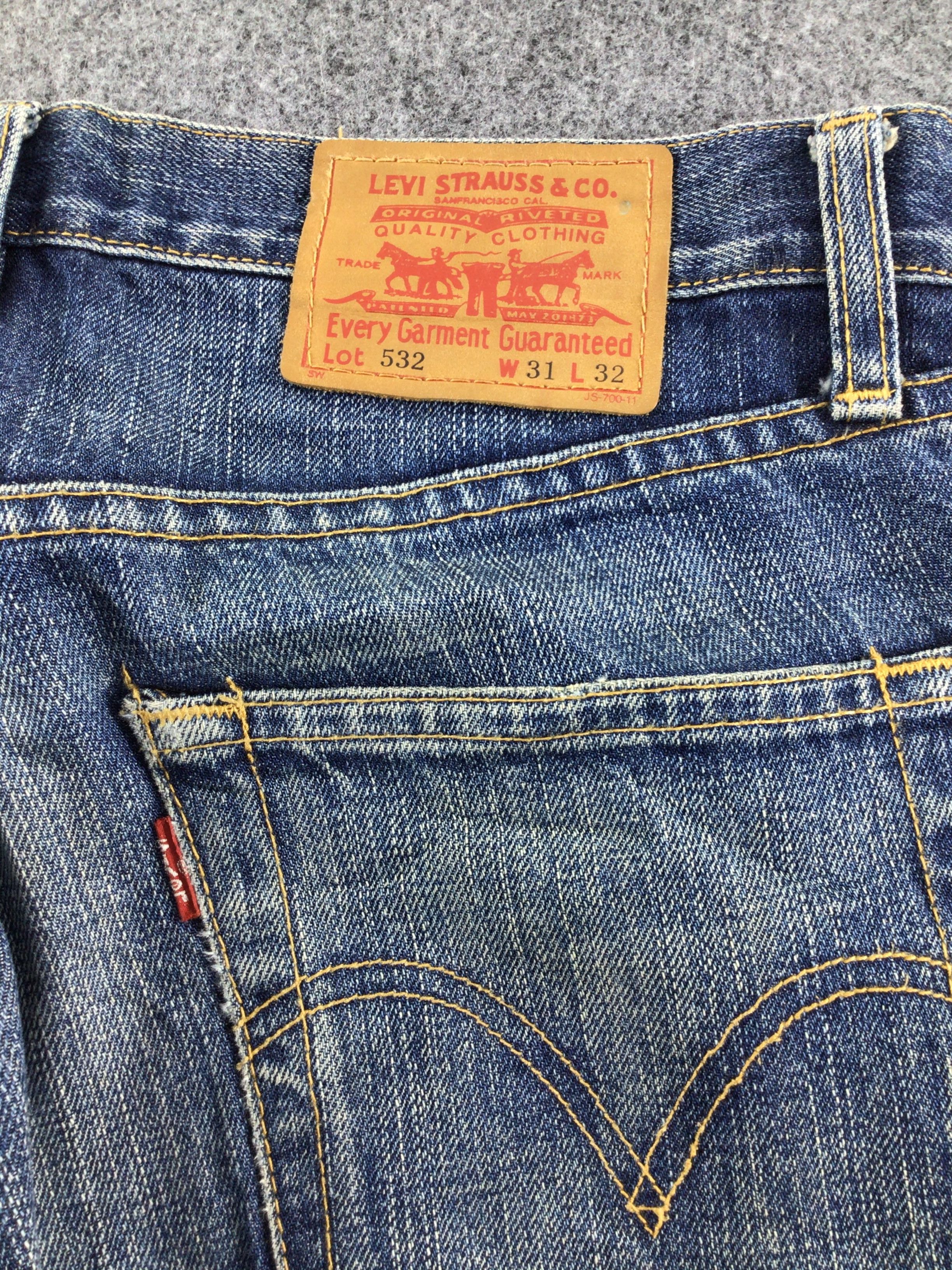 Levi's Vintage Levis 532 Jeans-J286 Size US 32 / EU 48 - 5 Thumbnail