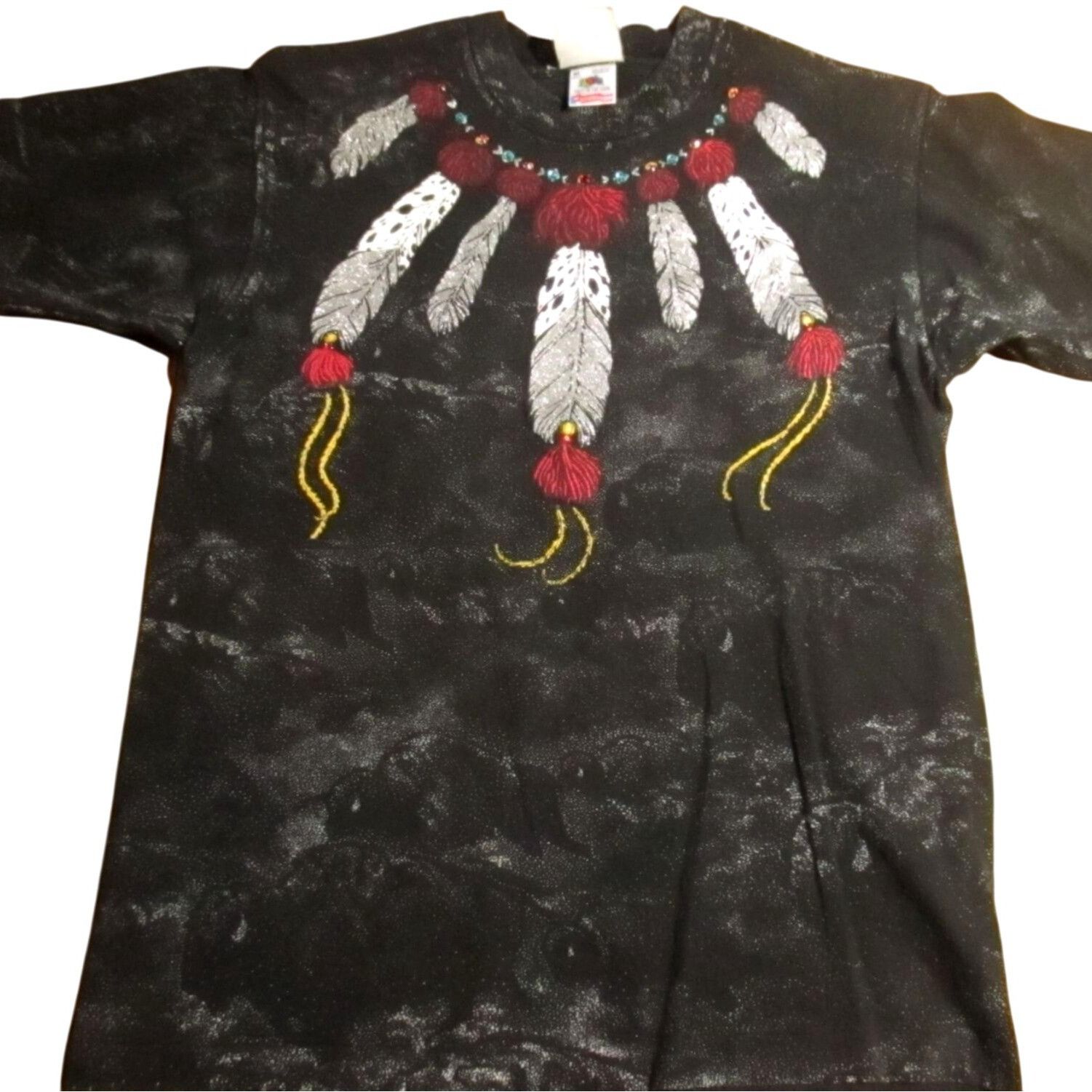 Vintage Vintage Men's T-Shirt Medium Single Stitch Wild Buffalo Nati Size US M / EU 48-50 / 2 - 2 Thumbnail