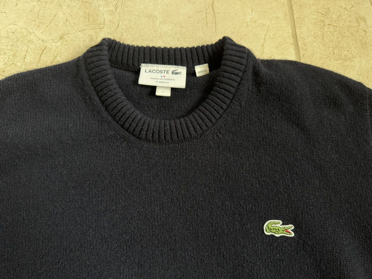 Lacoste Lacoste navy knit Size US L / EU 52-54 / 3 - 4 Thumbnail