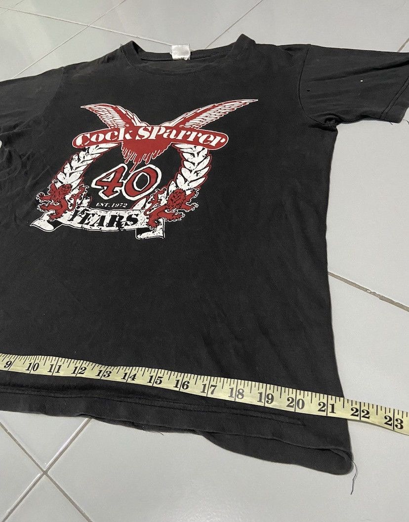 Band Tees × Vintage Vintage Cock Sparrer 40th Anniversary Size US M / EU 48-50 / 2 - 7 Thumbnail