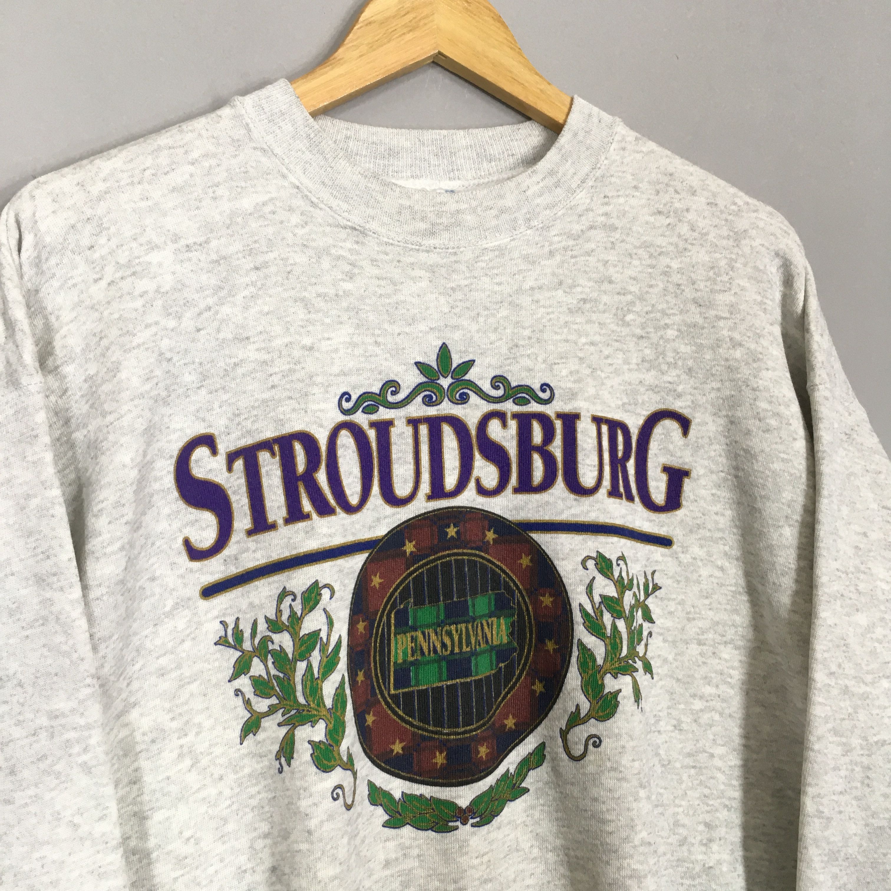 Vintage Vintage 90s Stroudsburg Pennsylvania Sweatshirt XLarge Size US XL / EU 56 / 4 - 3 Thumbnail
