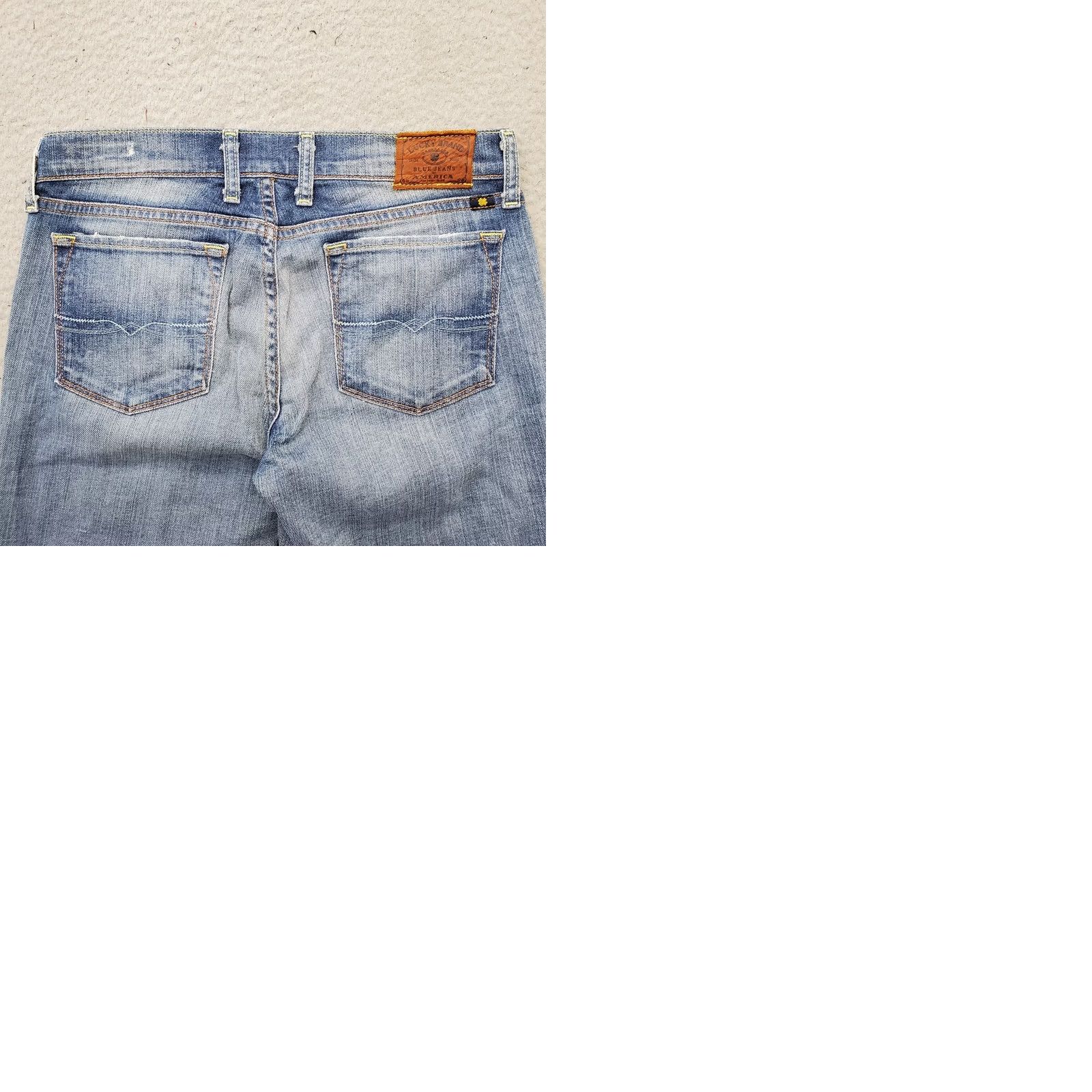 Lucky Brand Lucky Brand Charlie Skinny Jeans Womens 4/27 Blue Denim Faded Stretch Americana Size 27" / US 4 / IT 40 - 9 Thumbnail