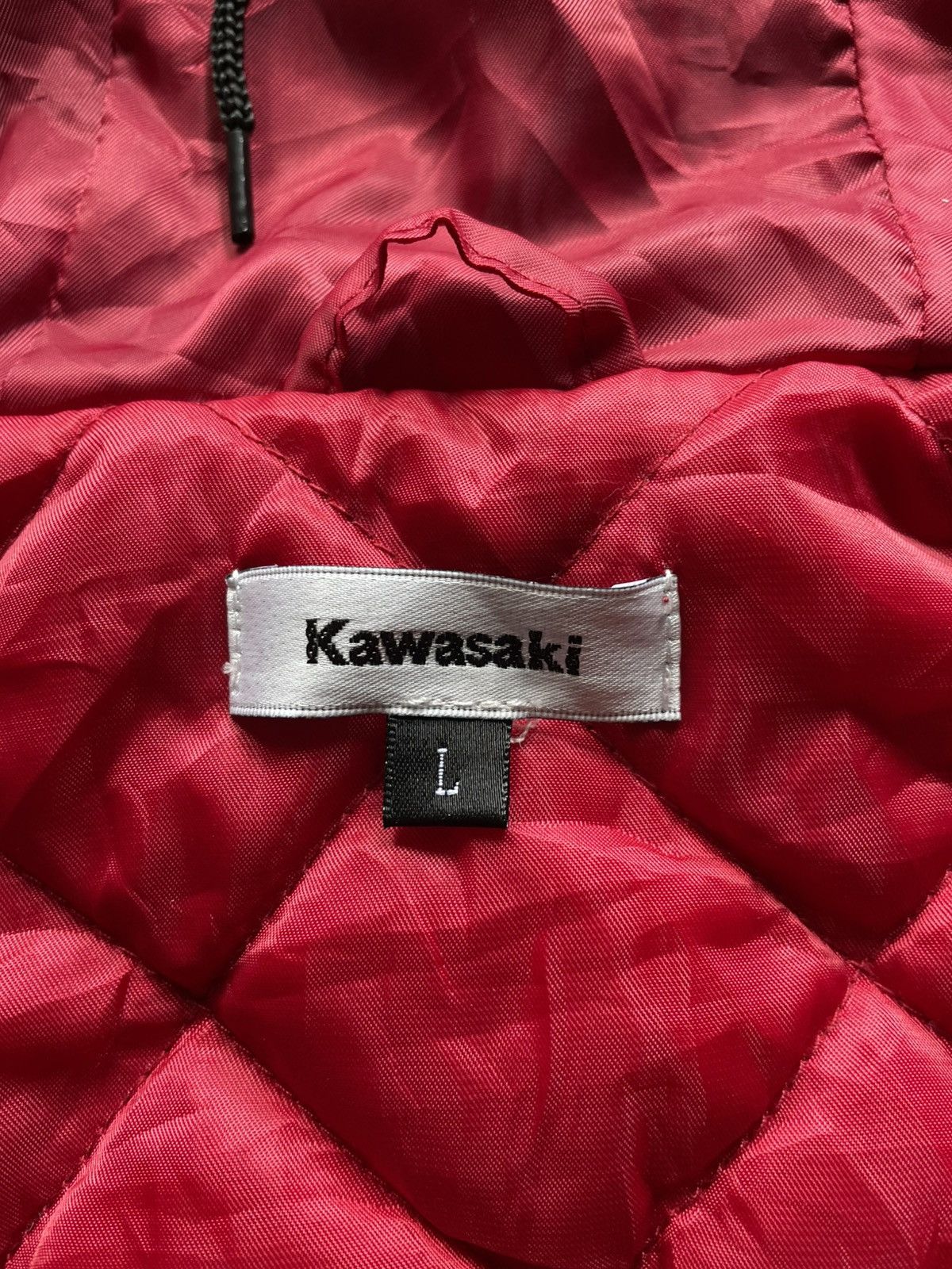 Sports Specialties Vintage Kawasaki Polyurethane Hoodie Jacket Size US L / EU 52-54 / 3 - 9 Thumbnail
