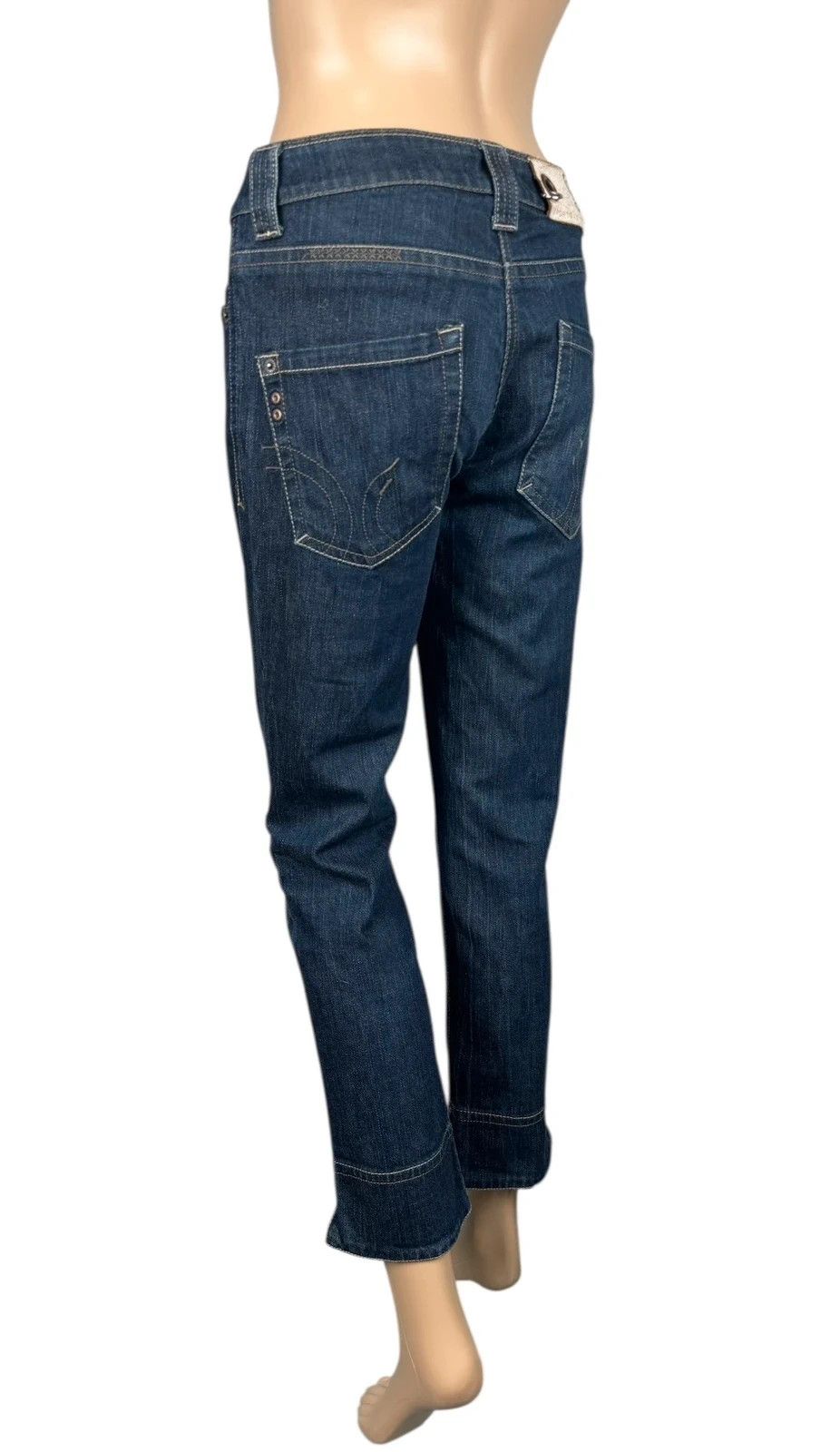 Sportmax Sportmax Code Vintage Crop Jeans Slim size US4 I38 Size 27" / US 4 / IT 40 - 7 Thumbnail