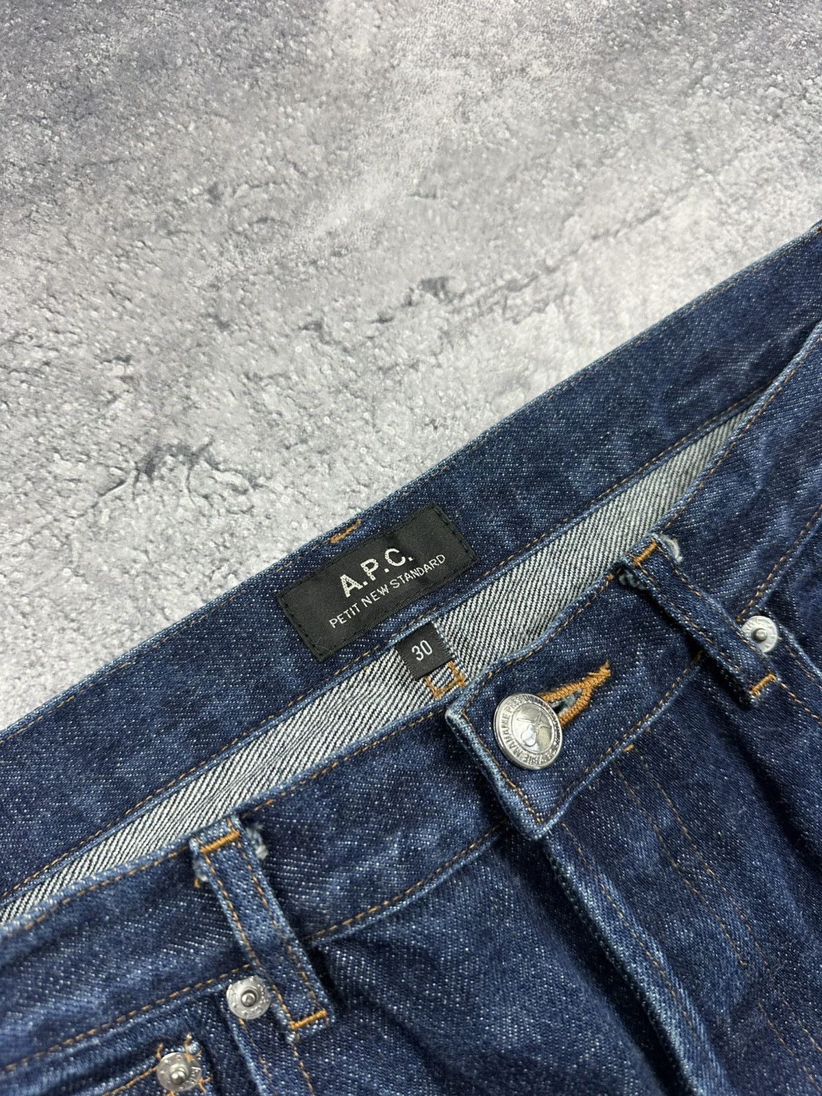 A.P.C. A.P.C Jeans Petite Standard Selvedge Denim Japanese APC 30 Size US 30 / EU 46 - 16 Thumbnail