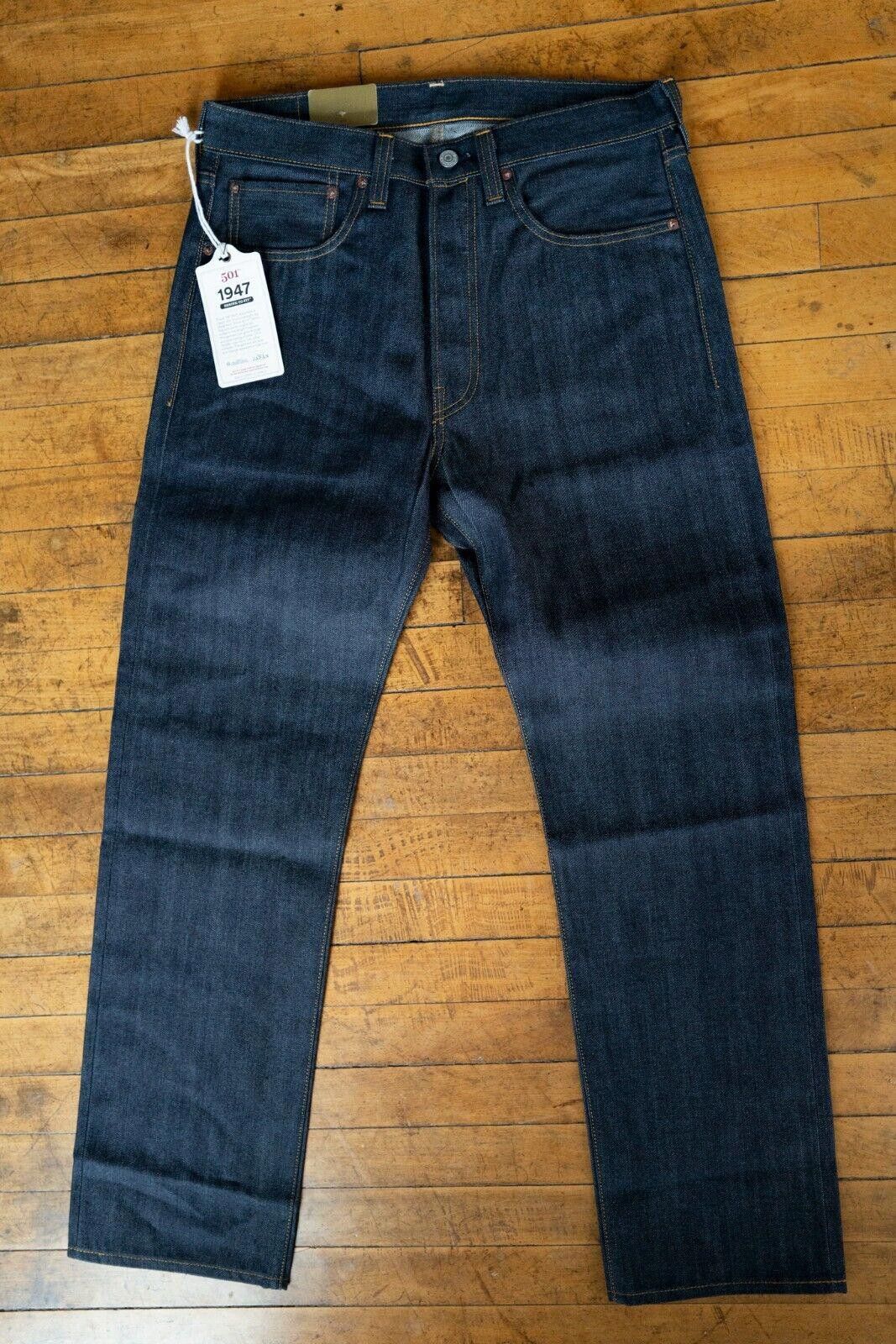 image of Levis Vintage Clothing Lvc Indigo 1947 501Xx Japan NWT Sz. 34 in Blue, Men's