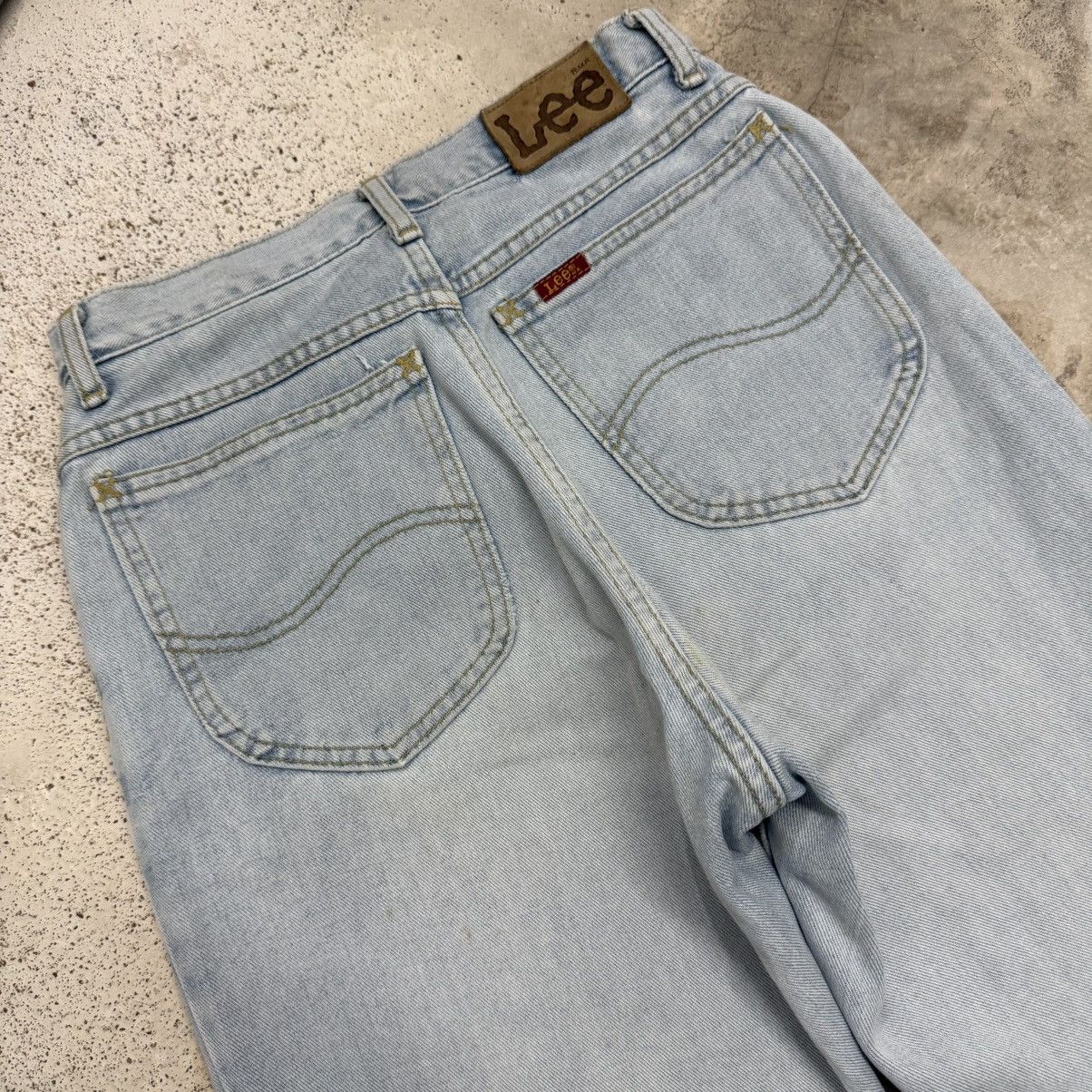 Lee Miss Lee Riders Lightwash Denim Pants Size 30" / US 8 / IT 44 - 10 Thumbnail