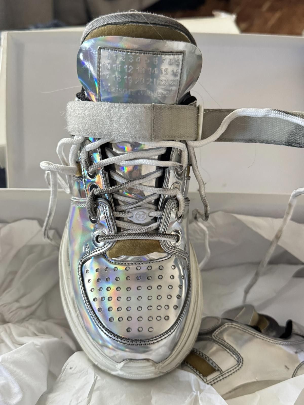 Maison Margiela Maison Margiela Retro Fit Deconstructed Trainers Sz 10 Size ONE SIZE - 3 Thumbnail