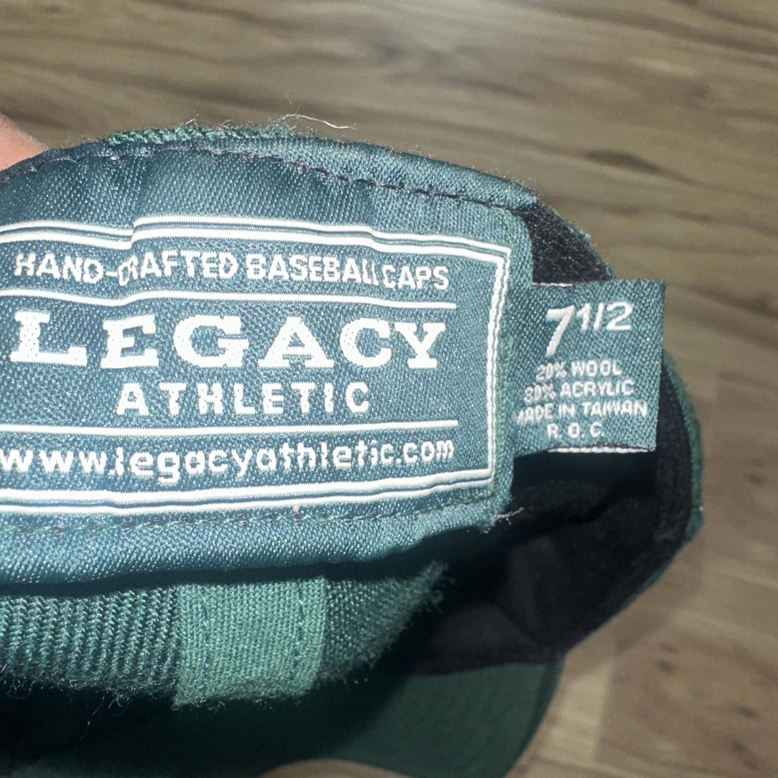 Other legacy athletic Green Ohio Fitted Cap 7.5 Size ONE SIZE - 3 Thumbnail