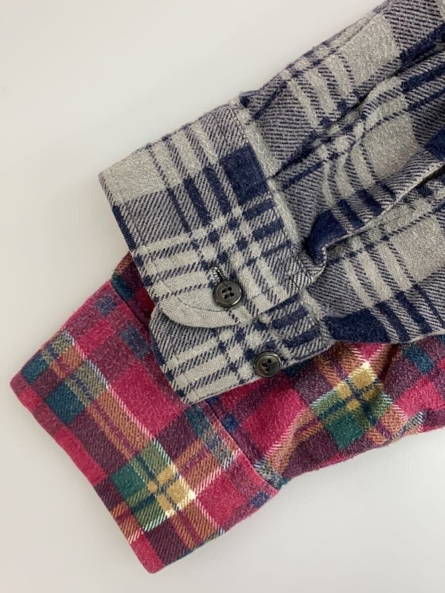 Needles Reconstructed Rebuild Flannel Shirt Size US M / EU 48-50 / 2 - 4 Thumbnail
