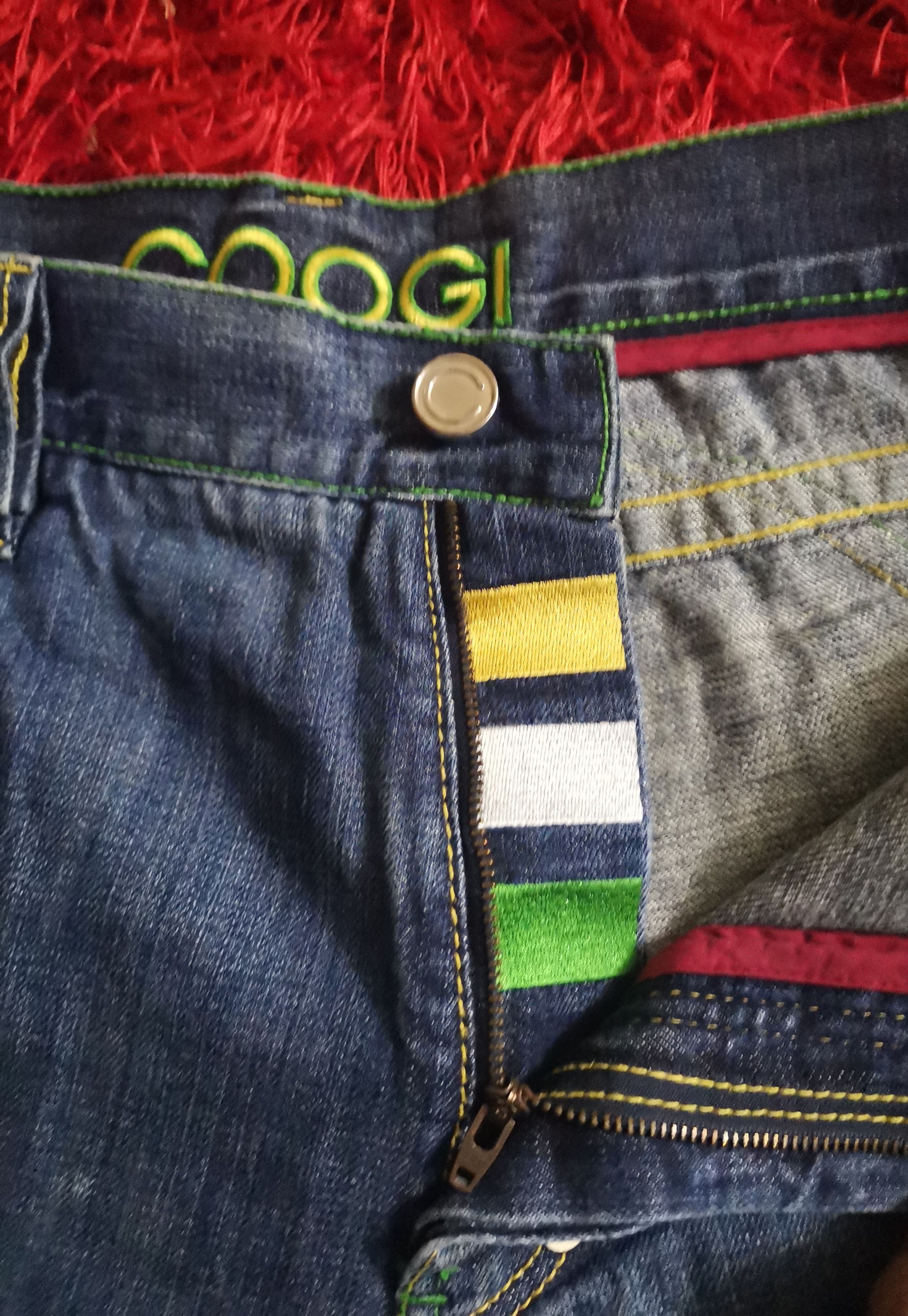 Coogi Coogi Y2k Coogi Jester Skater Cyber Grunge Baggy Jeans Size US 38 / EU 54 - 2 Thumbnail