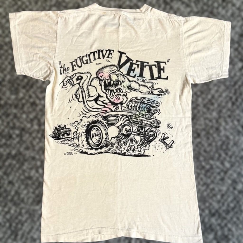 Vintage VINTAGE ROTH CORVETTE T SHIRT S 1965 ED BIG DADDY THE FUGITIVE VETTE SZ 1958 Men Size US S / EU 44-46 / 1 - 1 Thumbnail