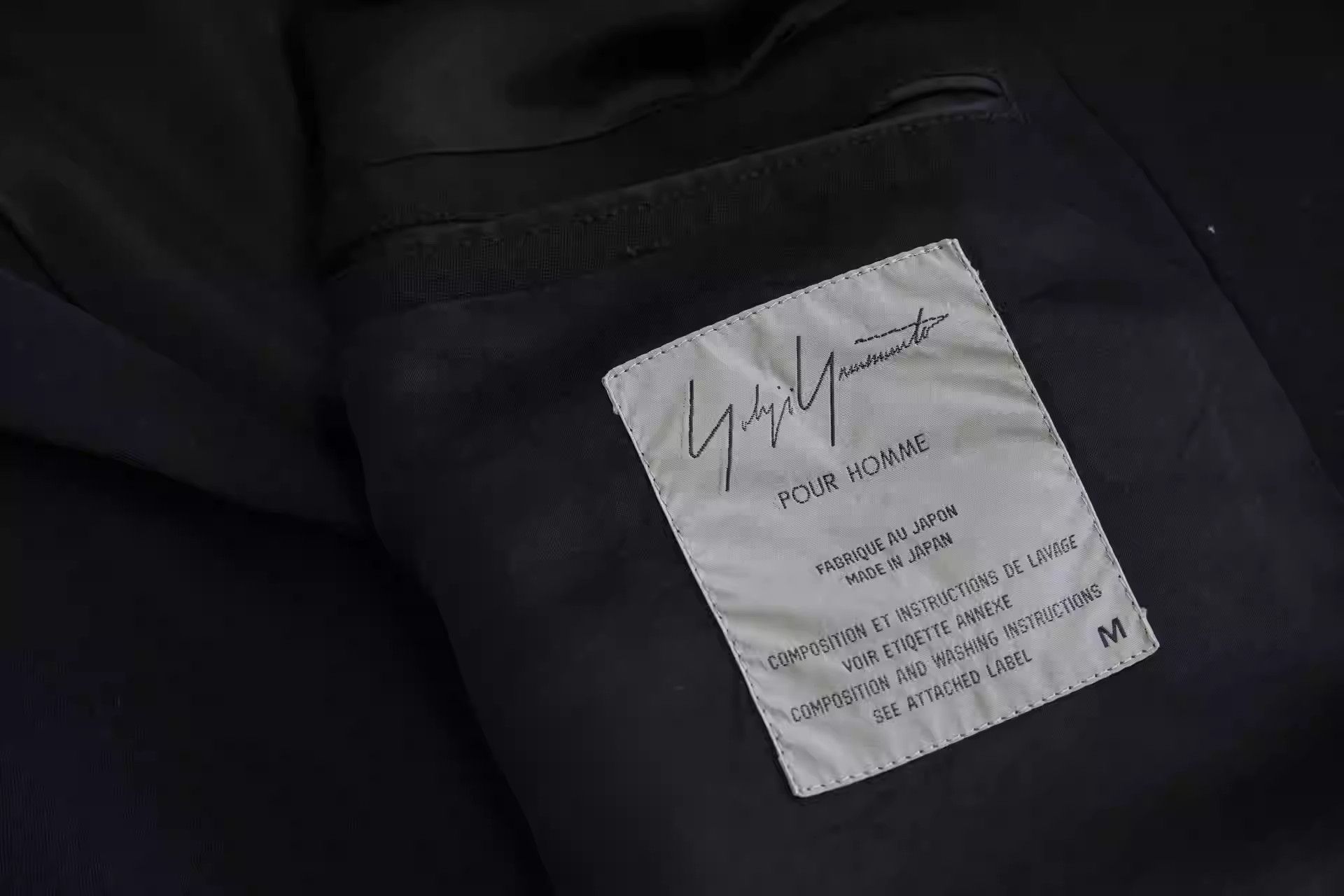 Yohji Yamamoto Yohji Yamamoto 96AW Half-collar Wool Coat Size US M / EU 48-50 / 2 - 3 Thumbnail