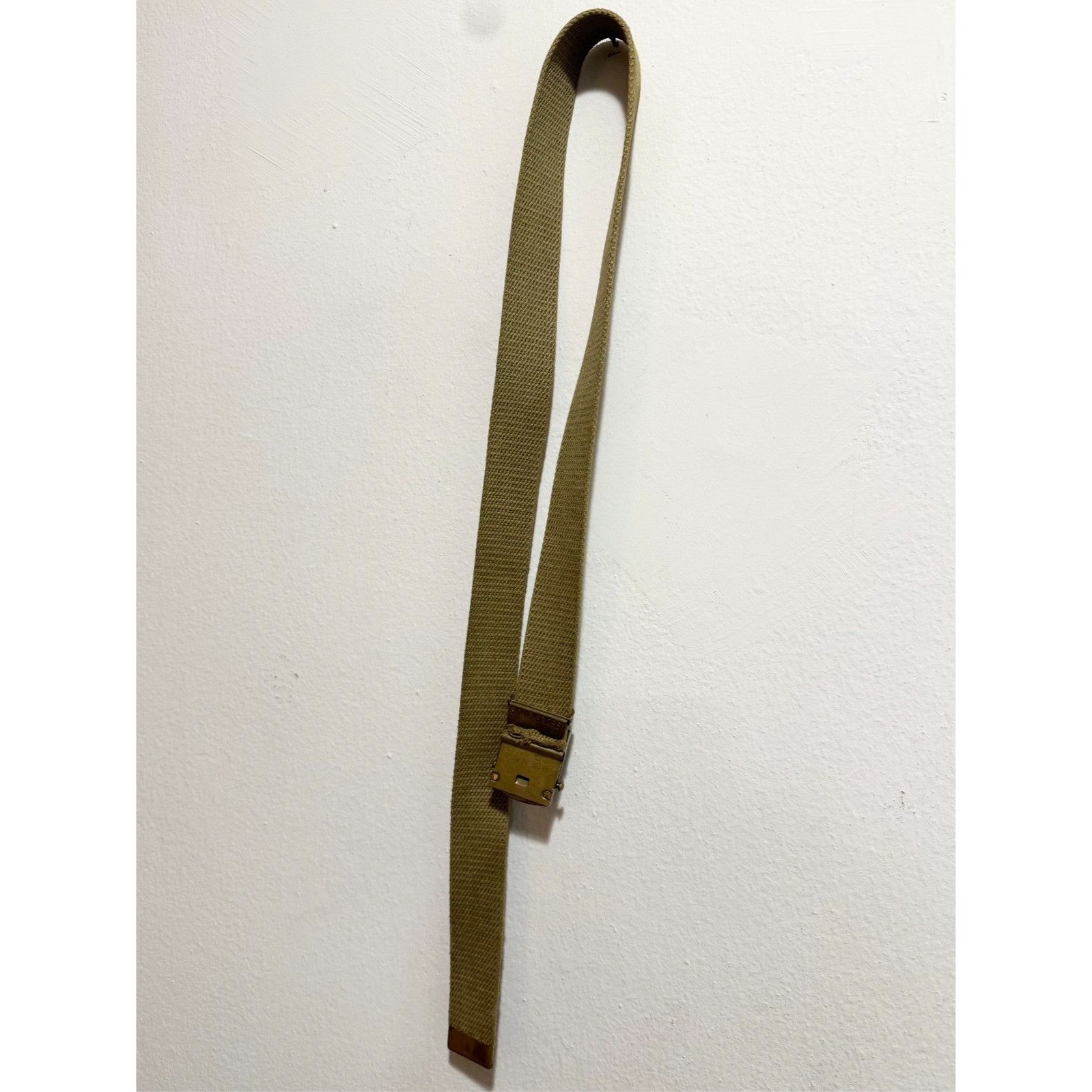 Vintage Vintage solid brass made in USA Belt Size ONE SIZE - 3 Thumbnail