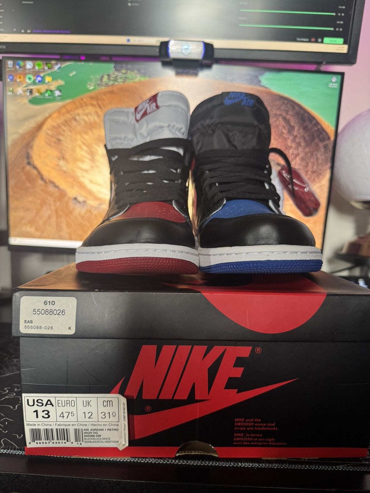 Jordan Brand Jordan 1 Top 3 Size US 13 / EU 46 - 4 Thumbnail
