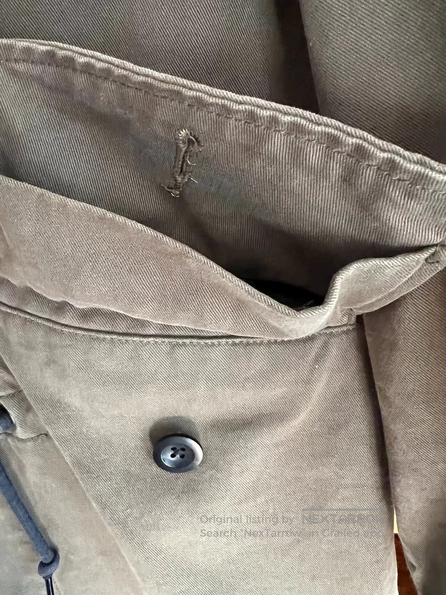 Vintage MHL Military Moleskin Cotton Coat. Size US S / EU 44-46 / 1 - 4 Thumbnail