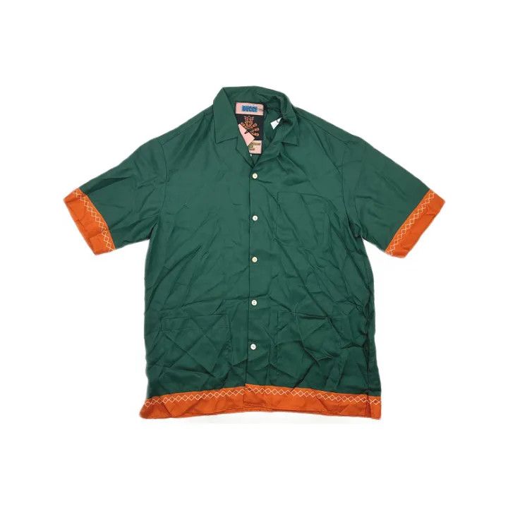 Gucci Gucci Casual Short Sleeve Button-Up Shirt Size US L / EU 52-54 / 3 - 1 Thumbnail