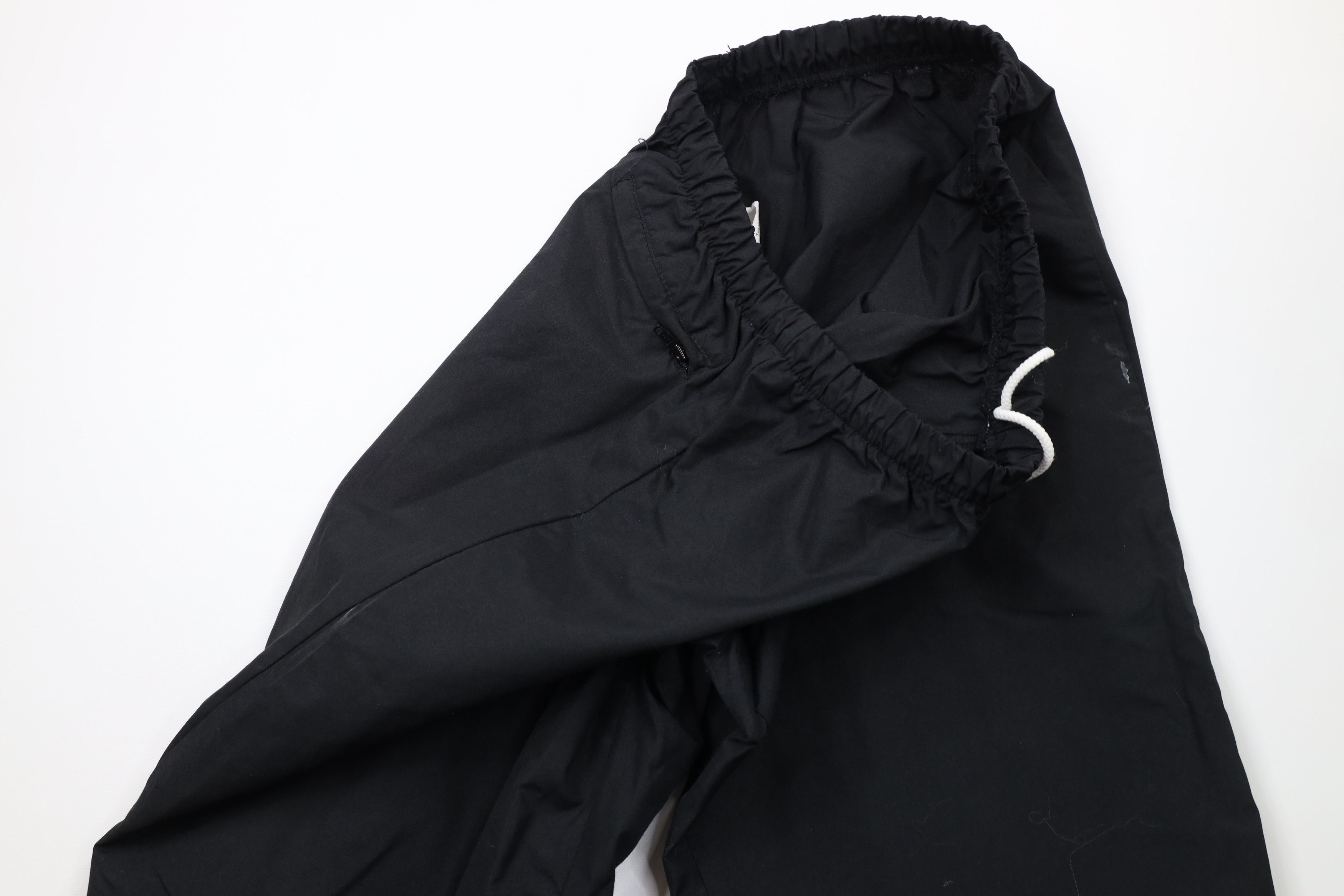 Vintage Vintage 80s Streetwear Rain Pants Joggers Black USA Size US 36 / EU 52 - 8 Thumbnail