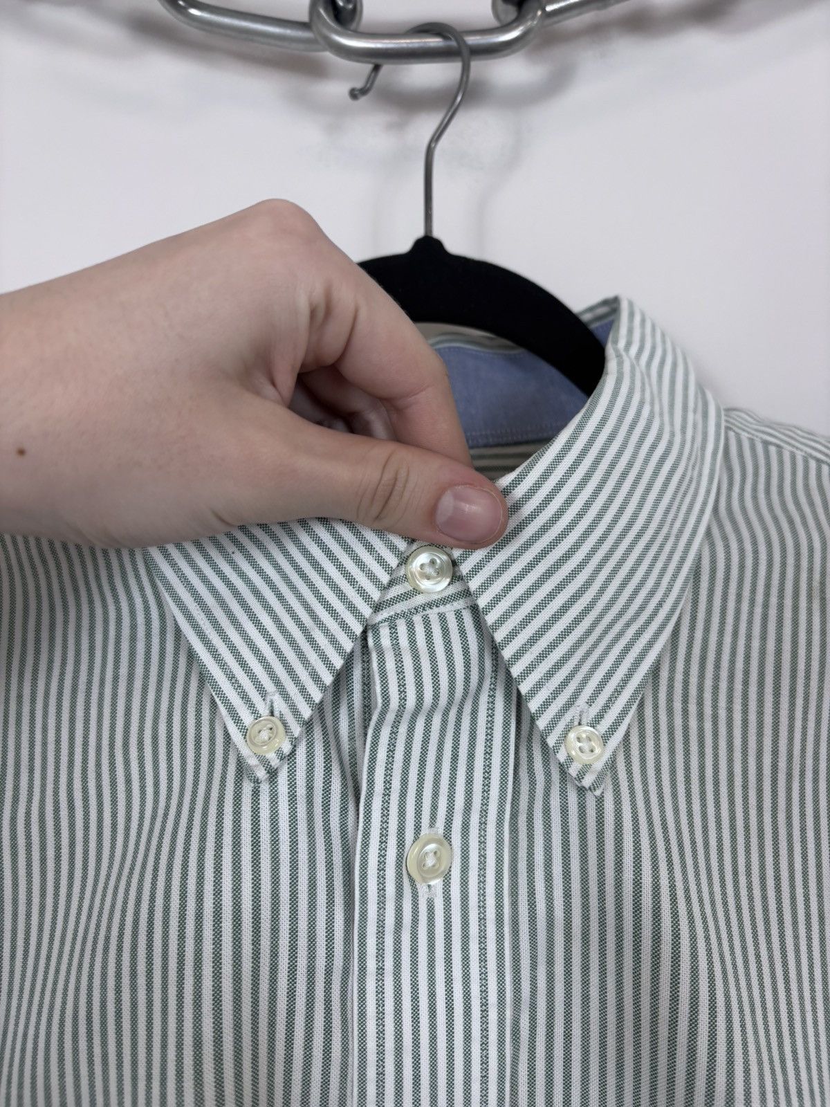 Brooks Brothers Brooks Brothers 1818 Regent Men’s Striped Long Sleeve Shirt Size US XL / EU 56 / 4 - 7 Thumbnail