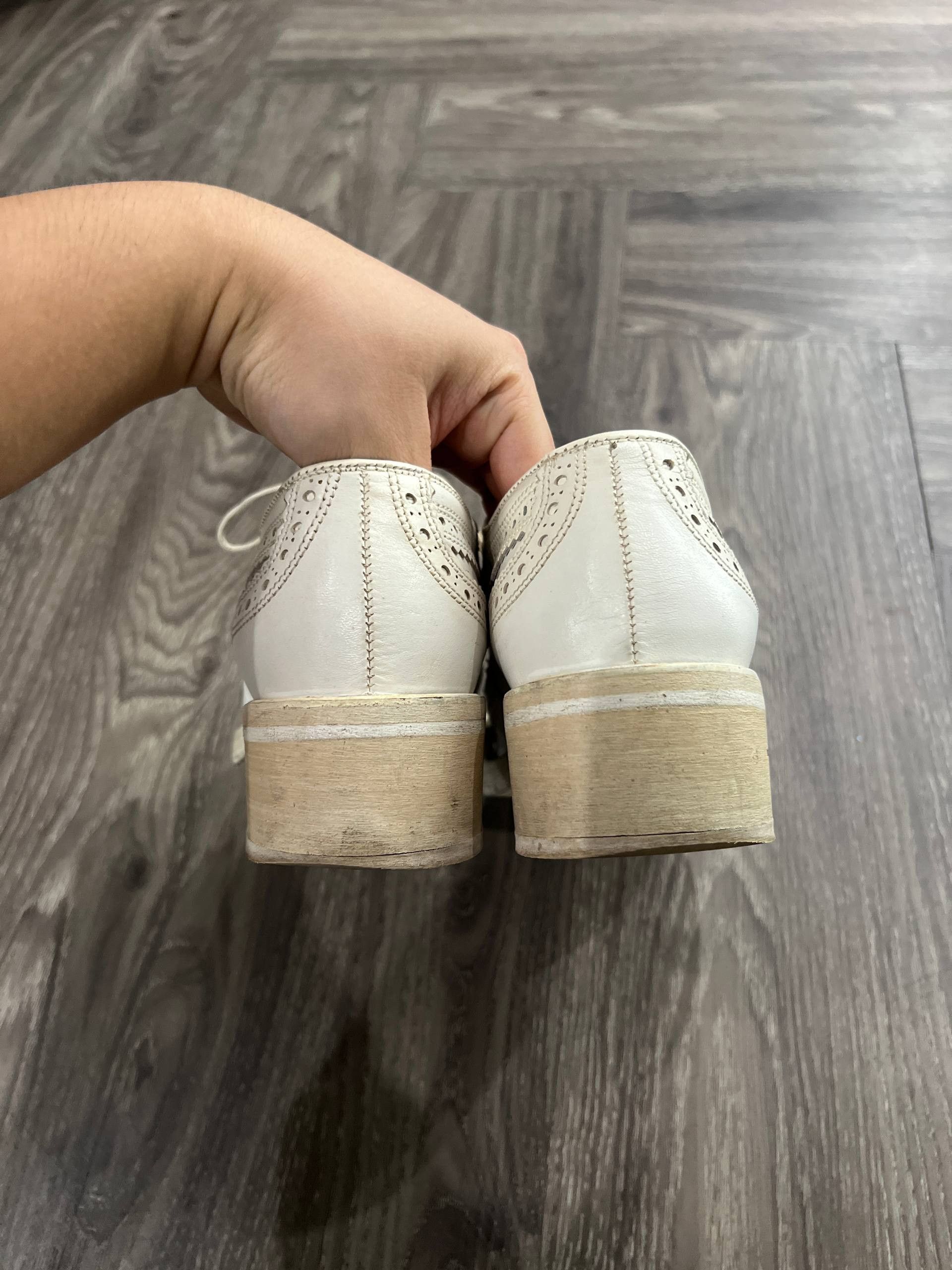 Dirk Bikkembergs 90s Dirk Bikkembergs Wingtip Brogue Lace-up Heeled Derby Size US 8 / IT 38 - 4 Thumbnail