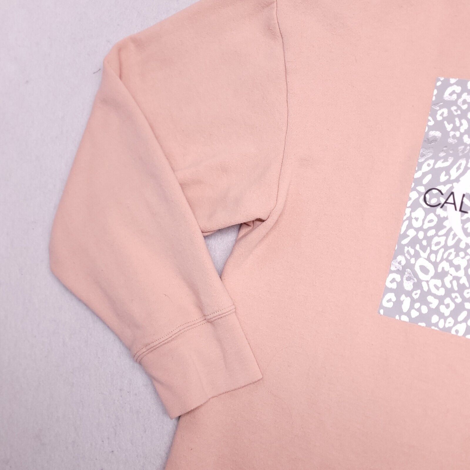 Calvin Klein Calvin Klein Pullover Sweatshirt Womens Size Small S Pink Size S / US 4 / IT 40 - 5 Thumbnail